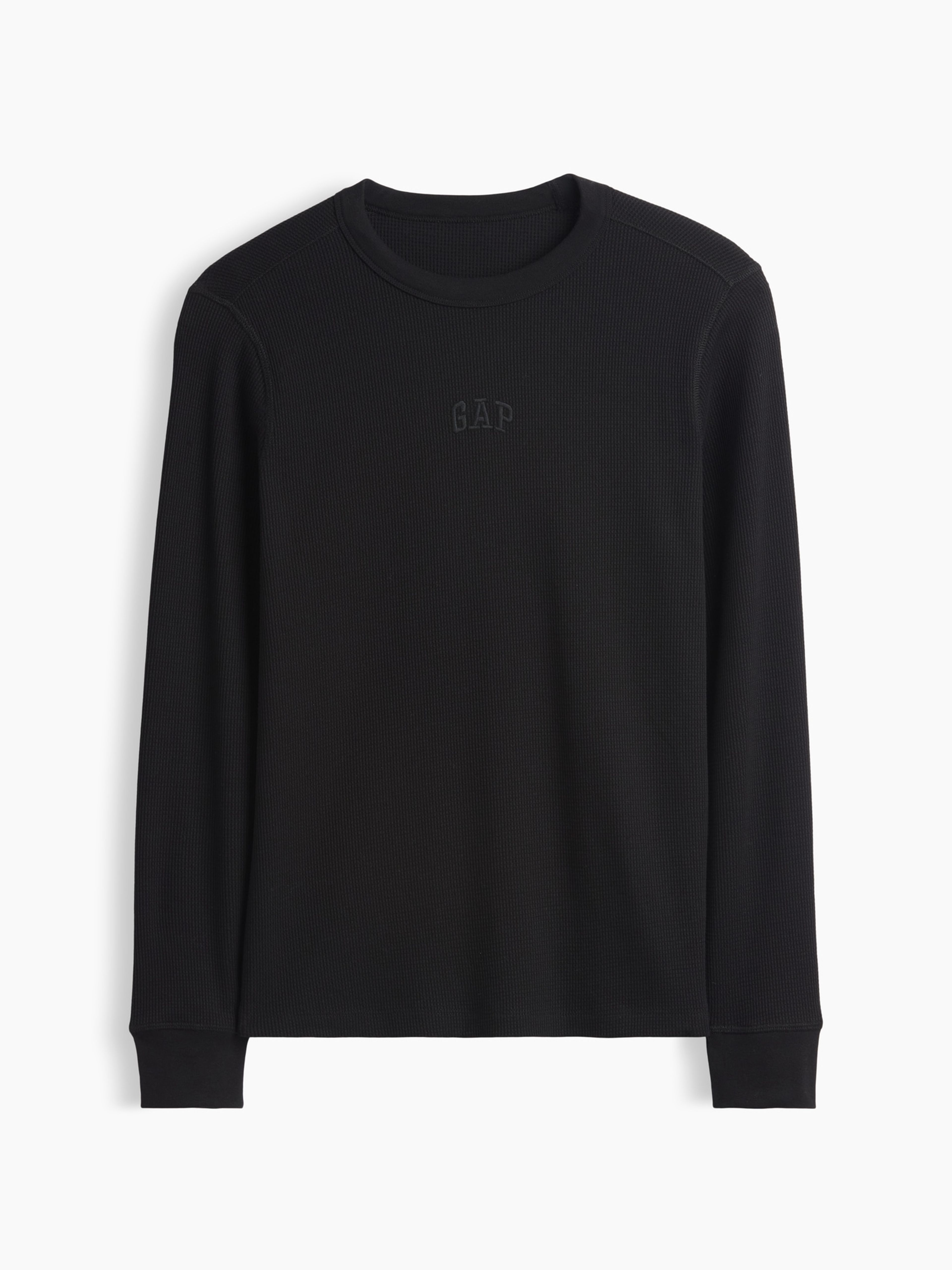 Waflowy T-shirt z logo - 005