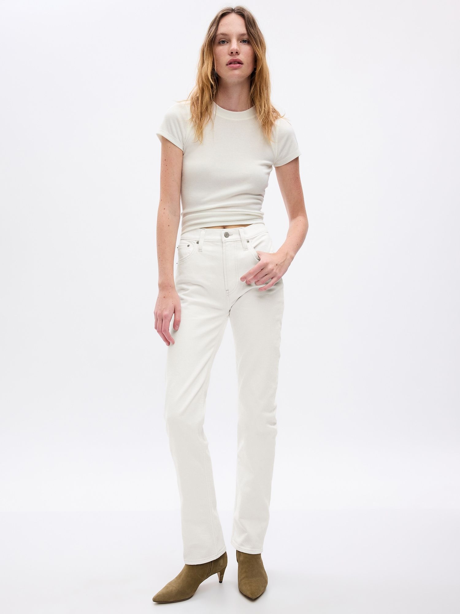Jean Droit Gap - Taille 10 Regular - Occasion En Très Bon état