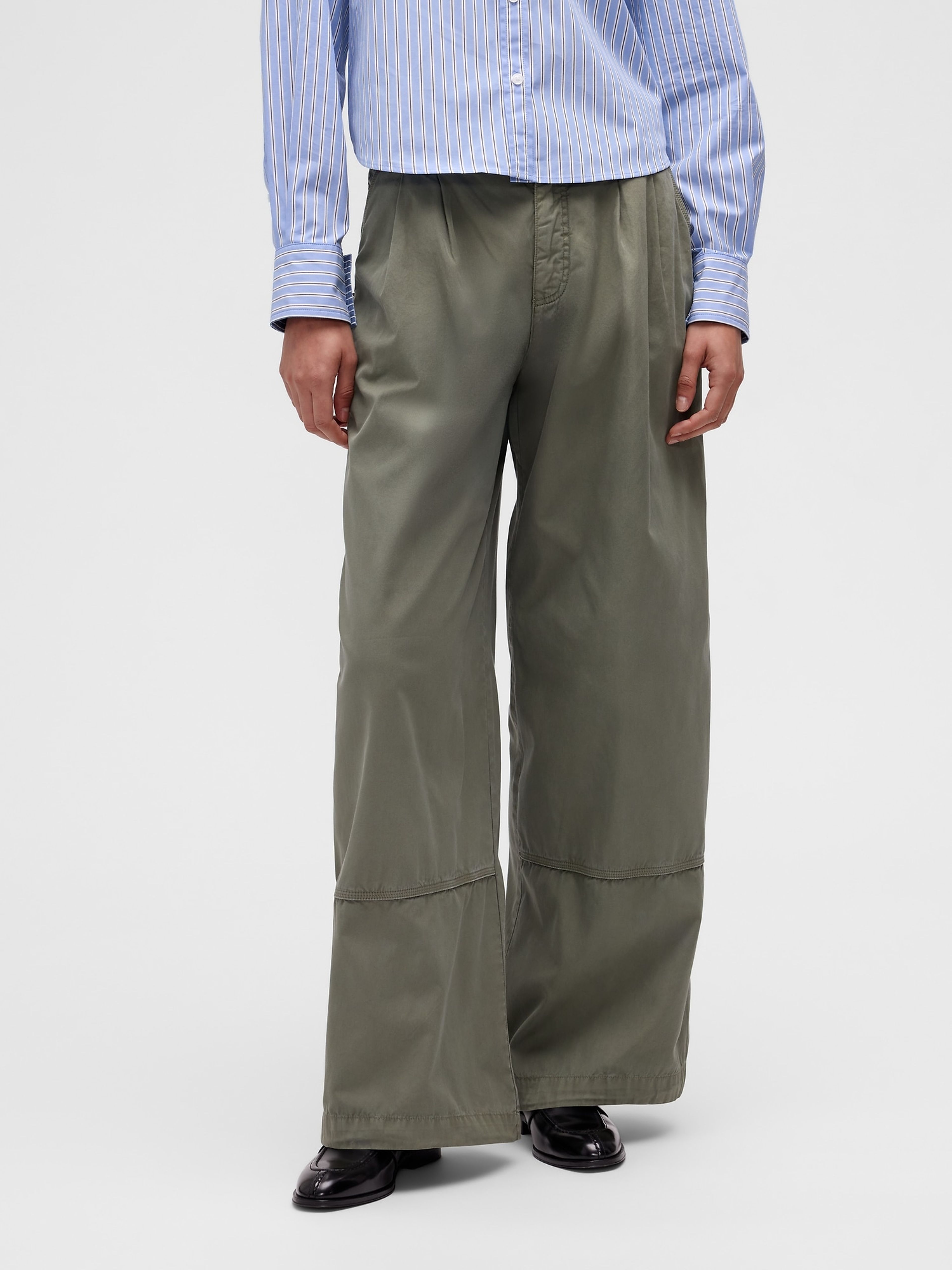 Široké kalhoty GapStudio by Zac Posen - 003