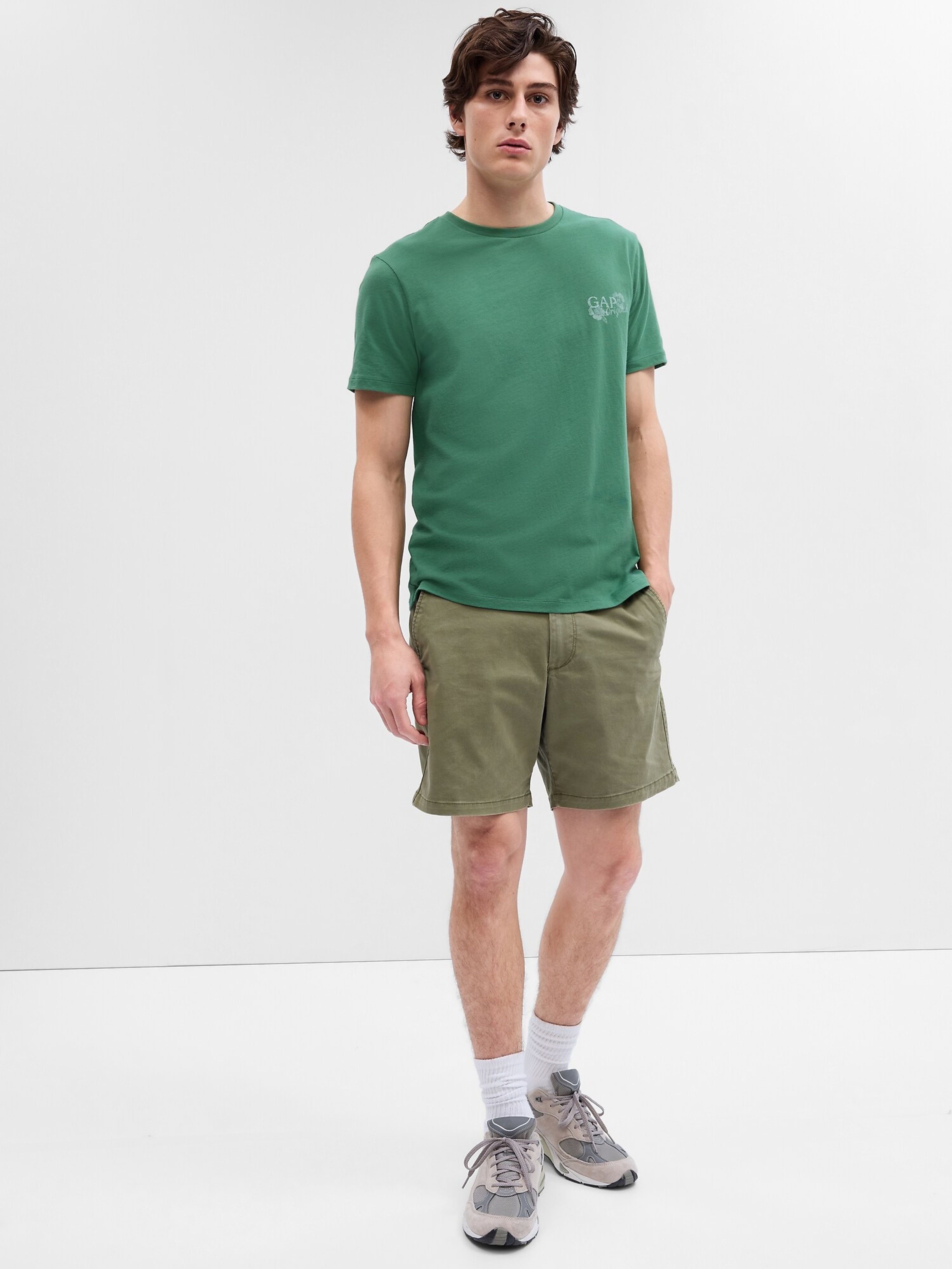 Shorts mit festem Bund