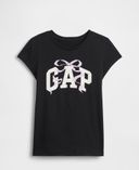 Camiseta infantil con logo-Negro - 001
