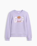 Detská mikina Brannan Bear s logom-Fialová - 001