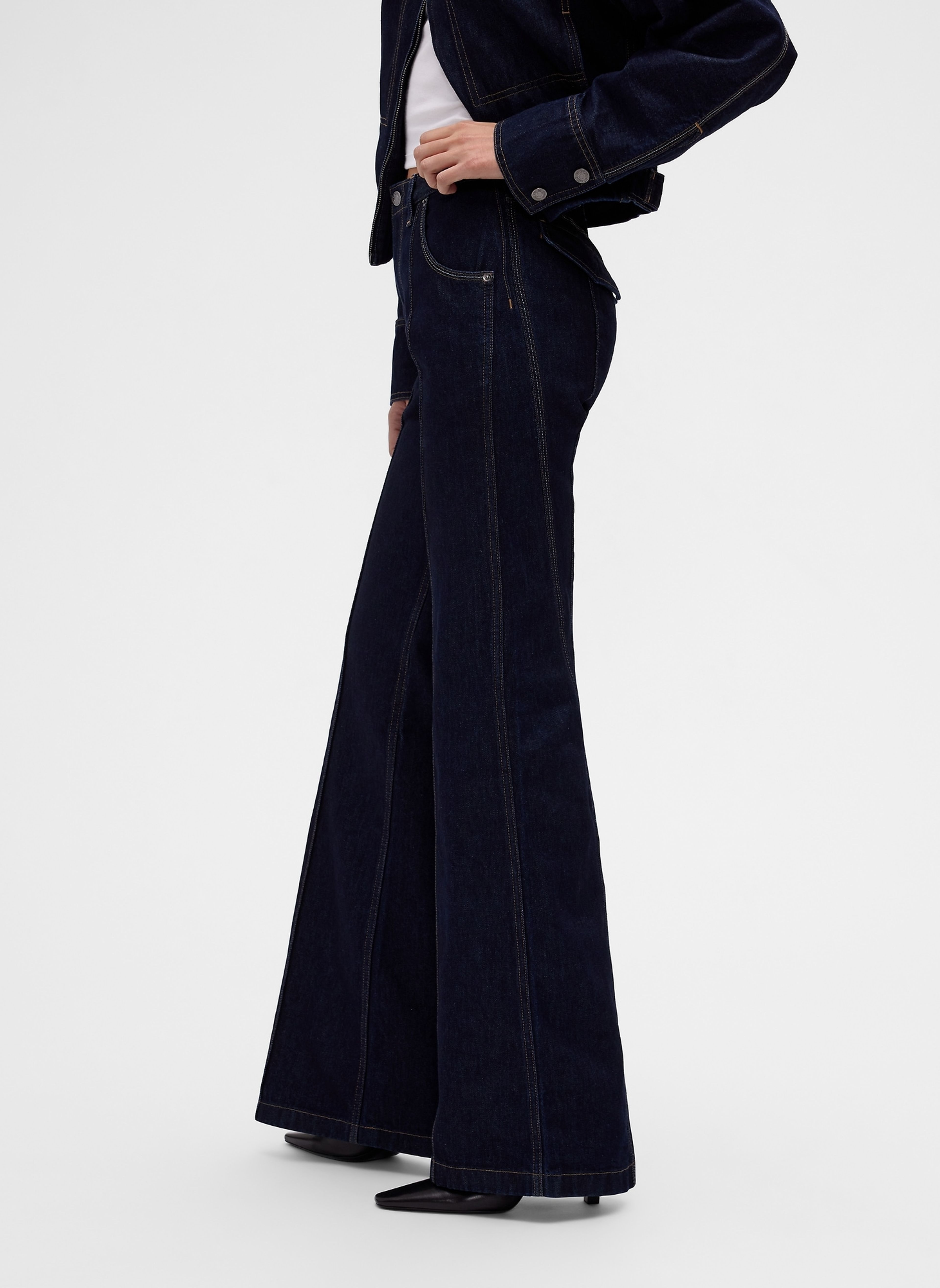 Džíny High Rise GapStudio by Zac Posen - 004