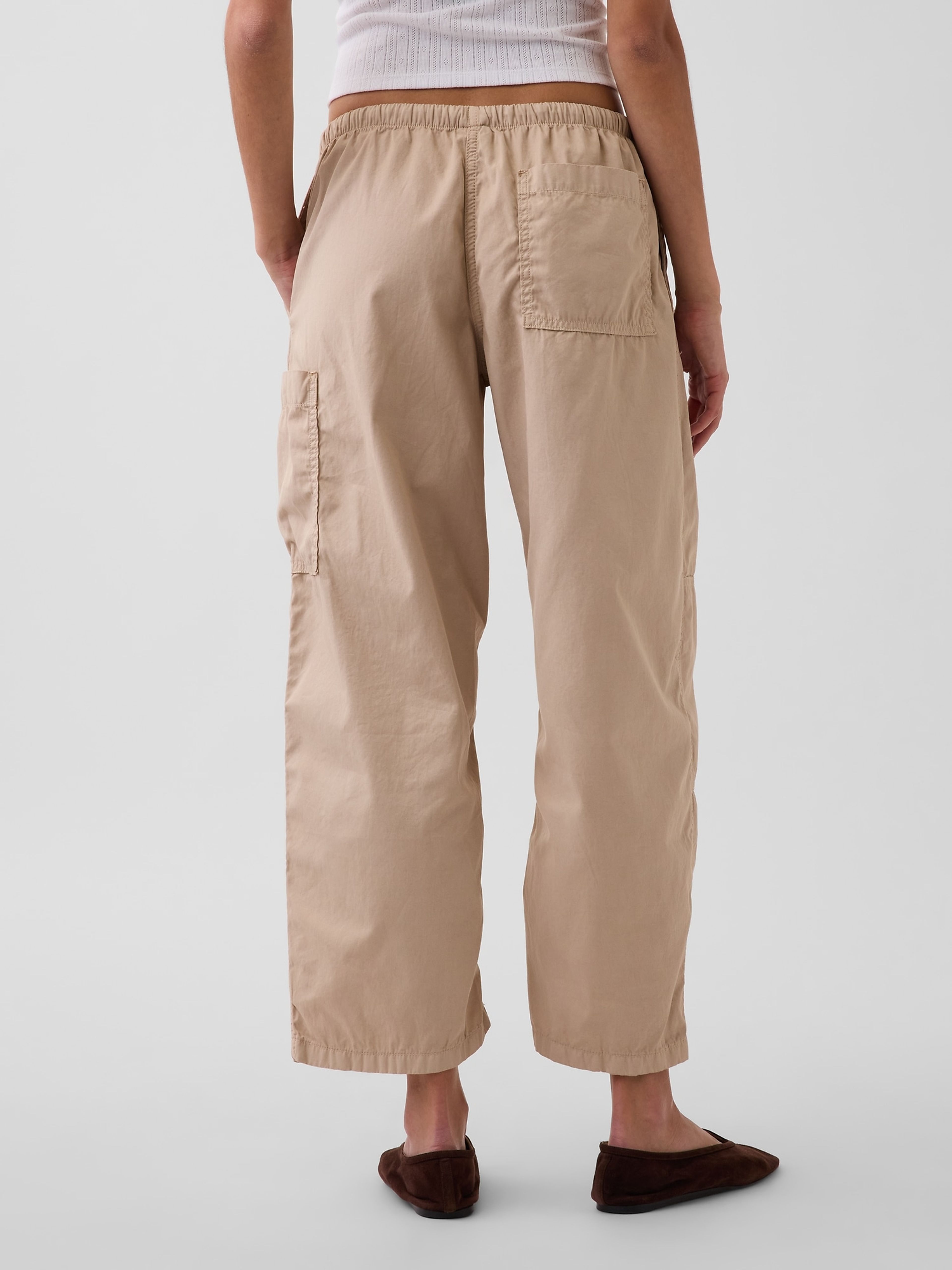 Nohavice Mid Rise Twill Barrel - 004