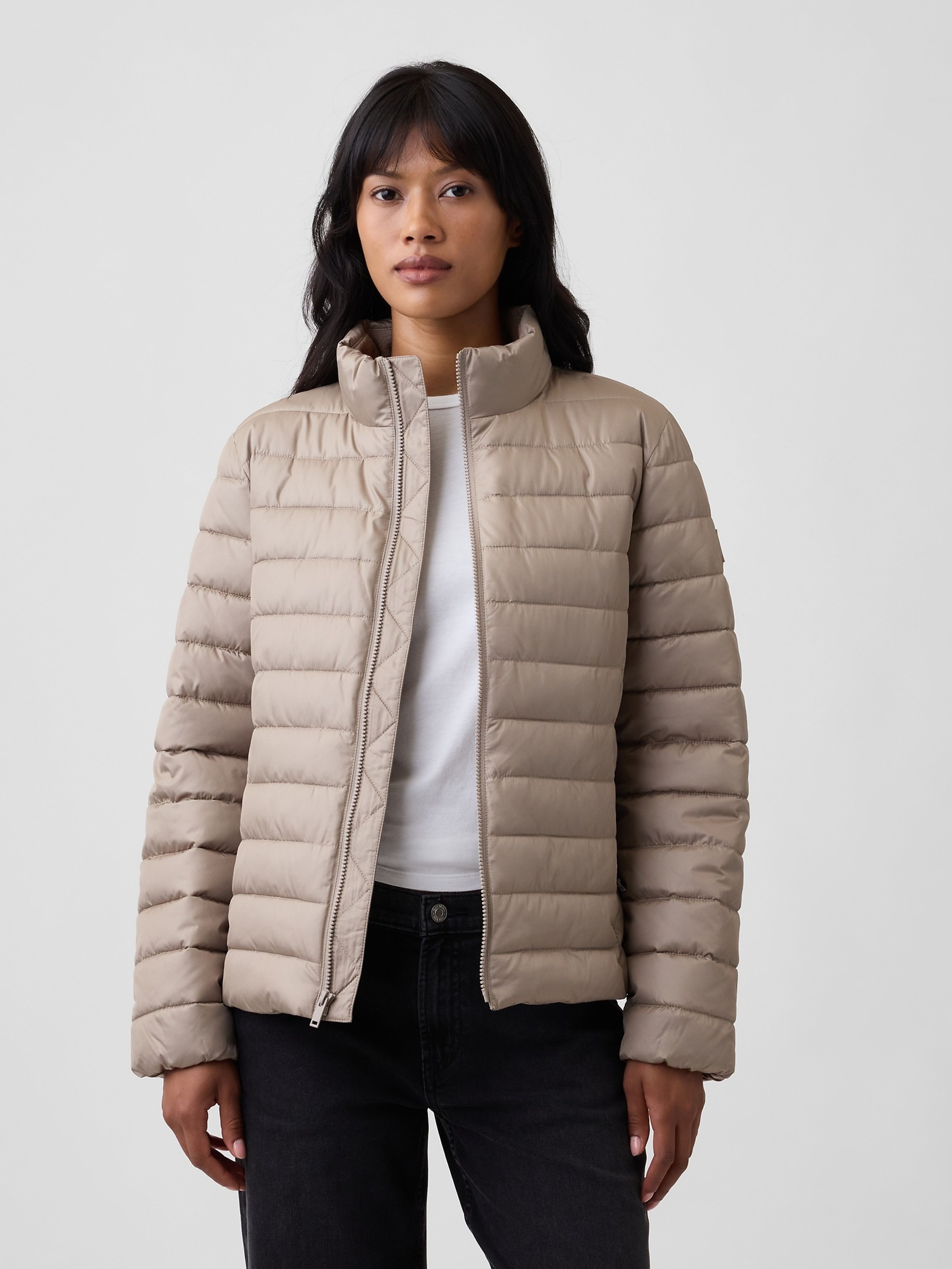 Veste matelassée avec logo - 001