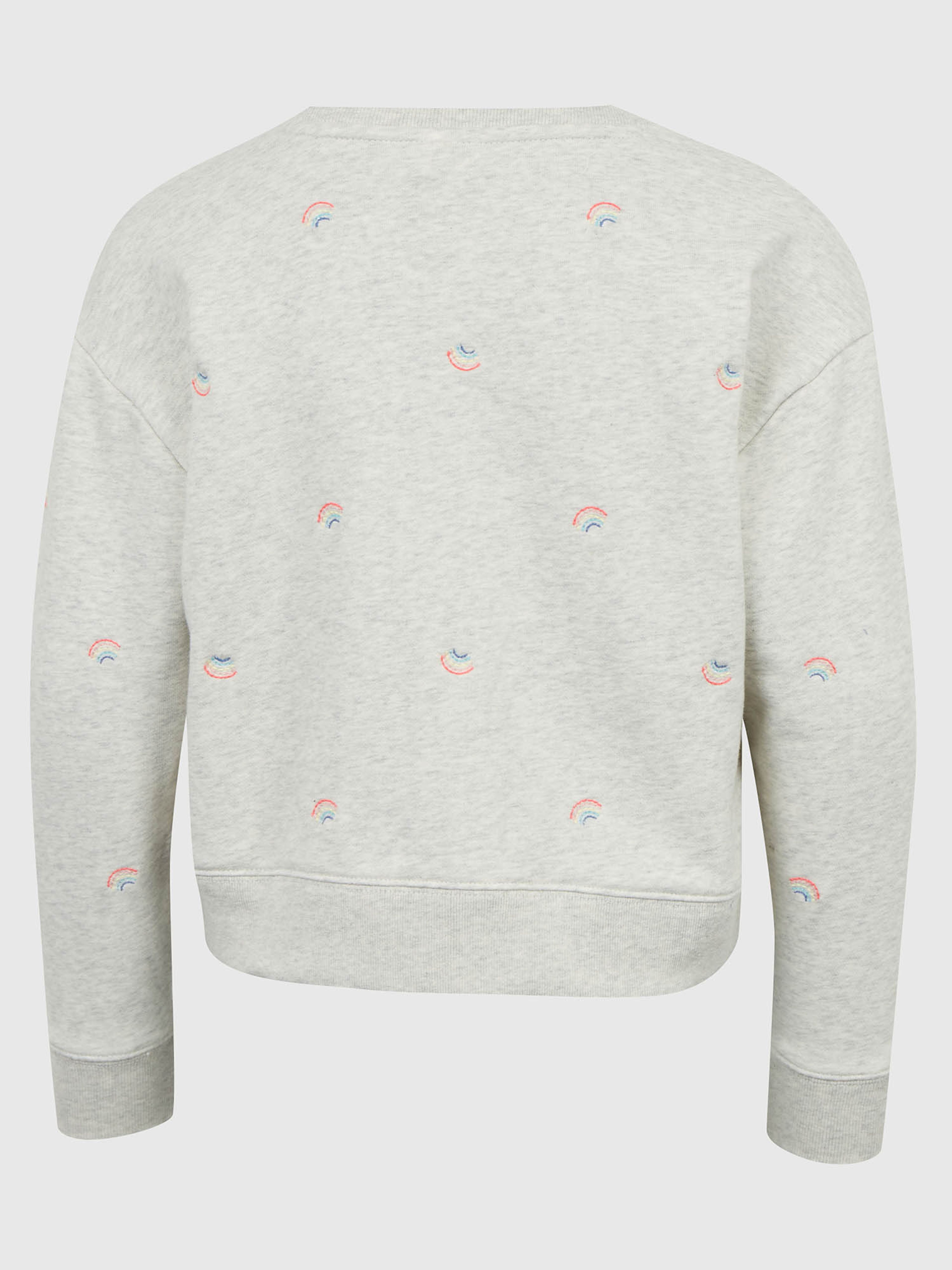 Kinder-Sweatshirt mit Regenbogen