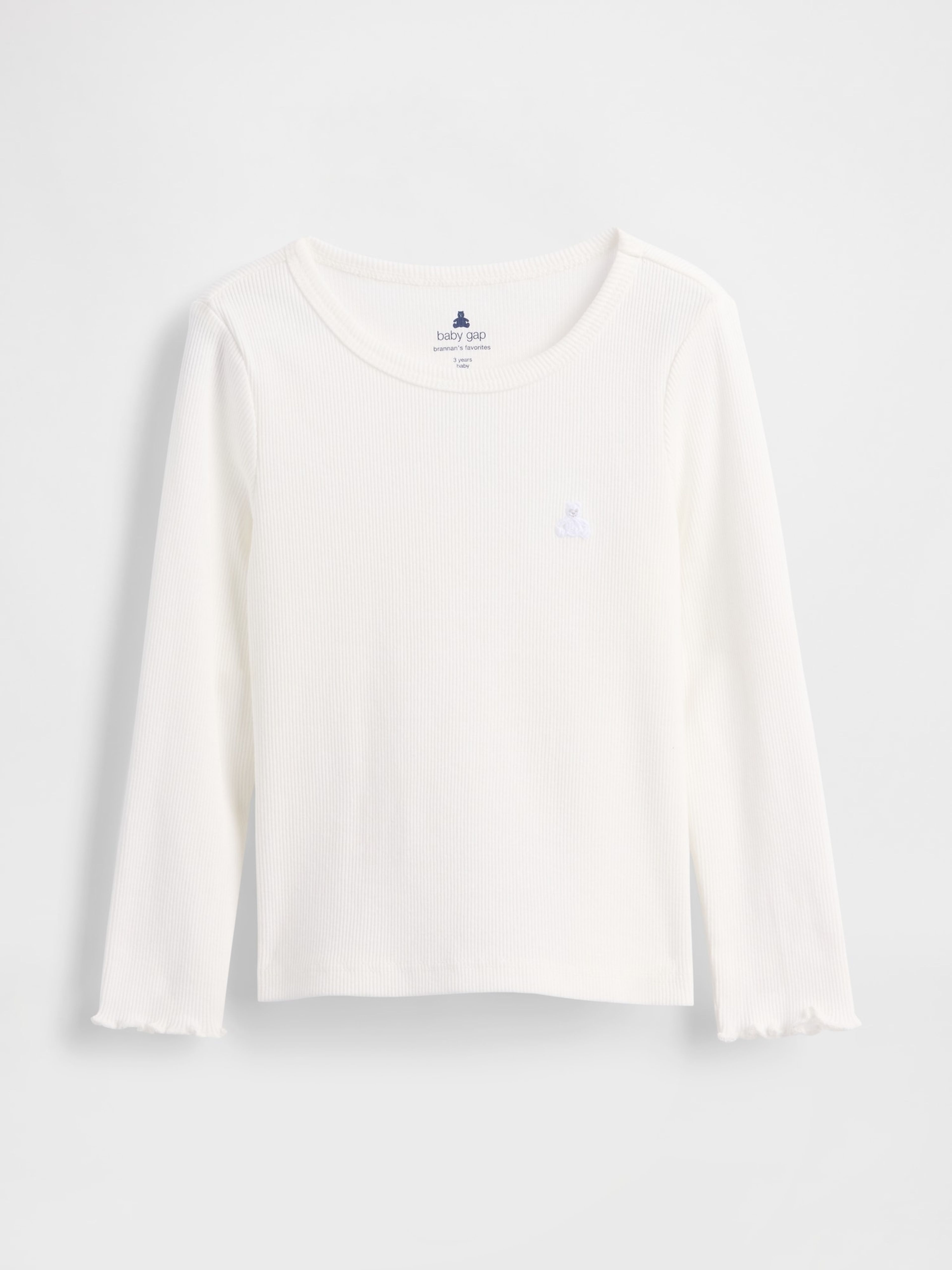 Baby T-shirt prążkowany Mix & Match - 001