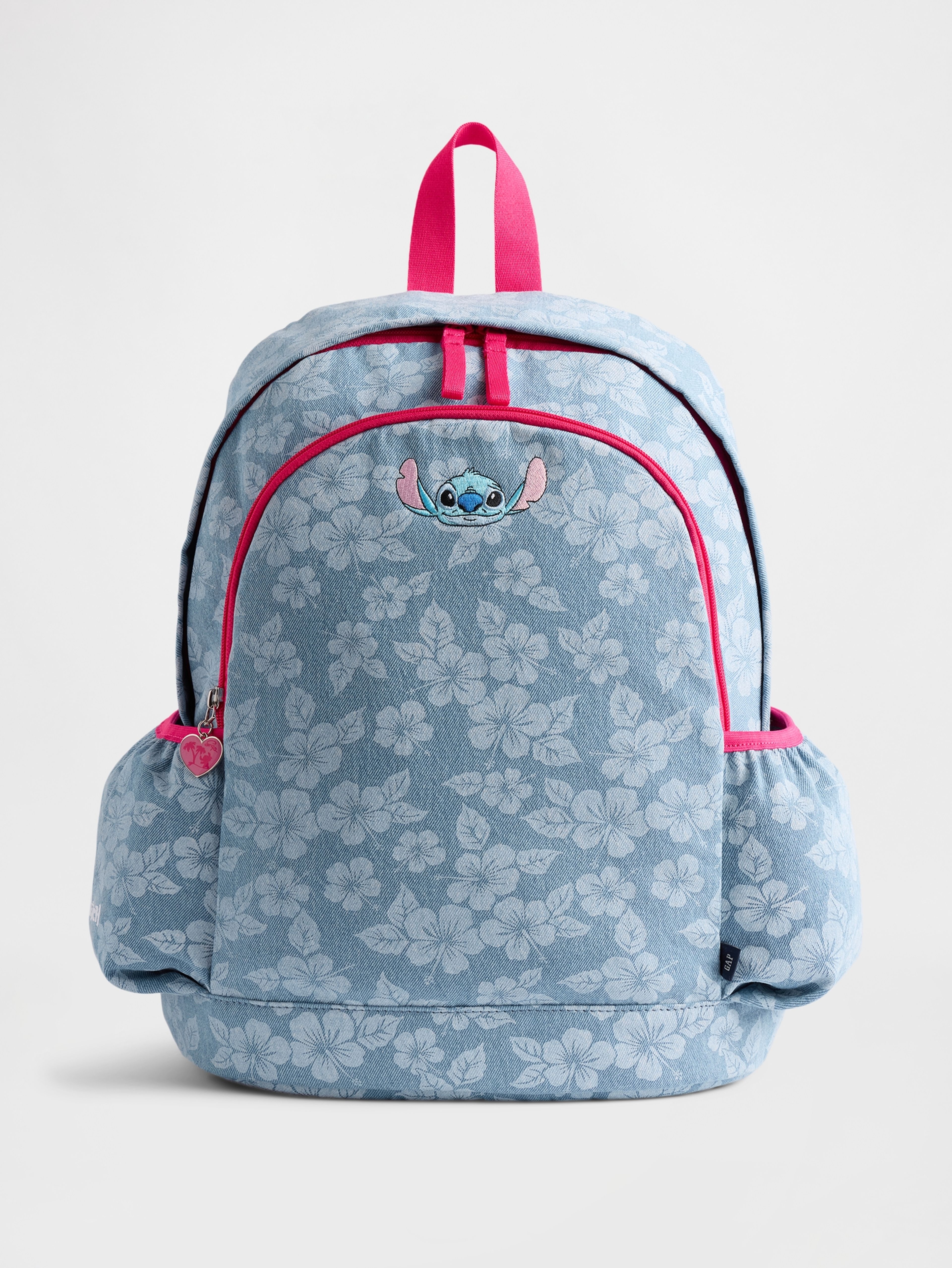 Jeansowy plecak dziecięcy Gap × Lilo & Stitch