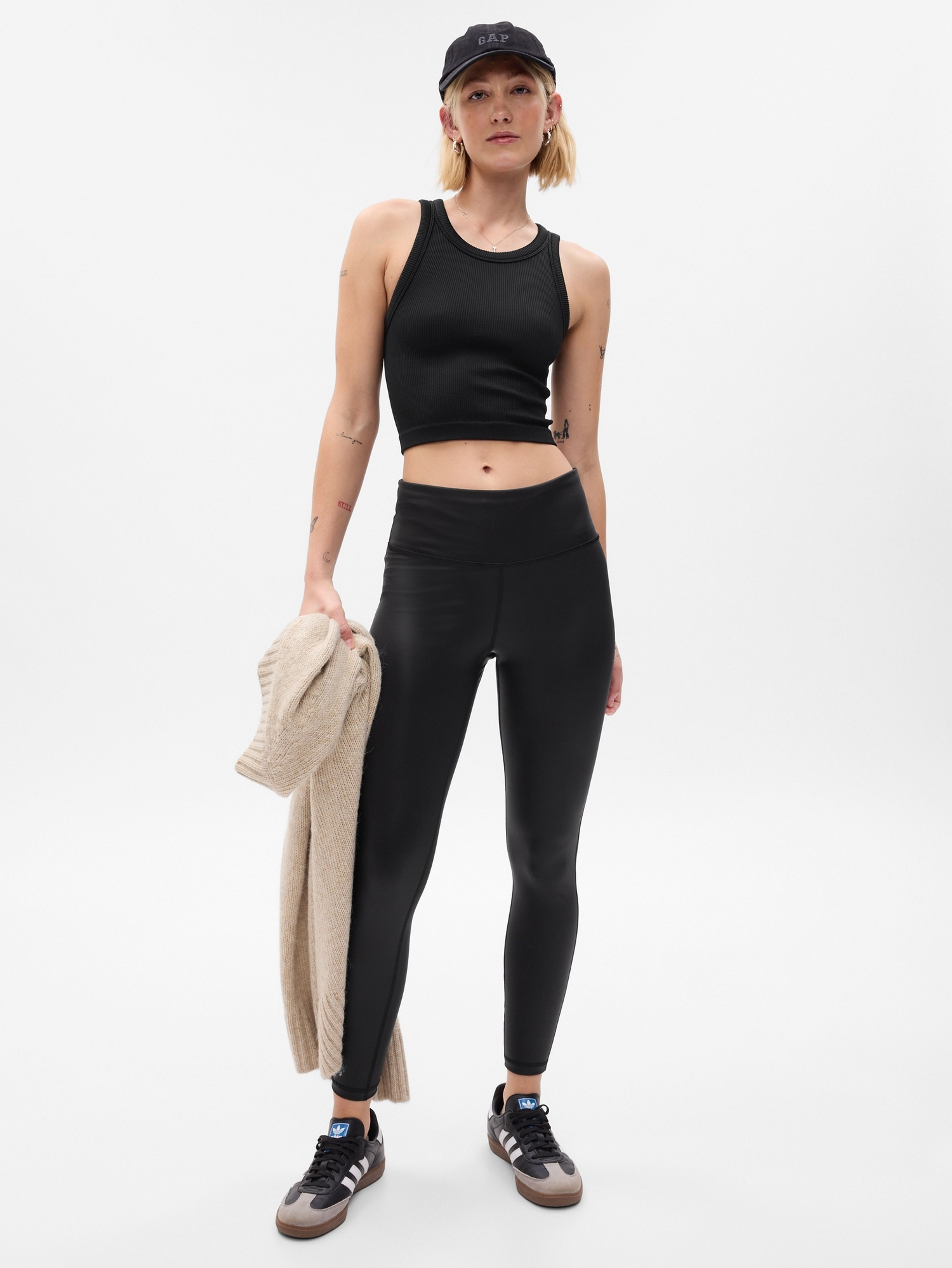 Sport-Leggings GapFit High Rise Recycled Power