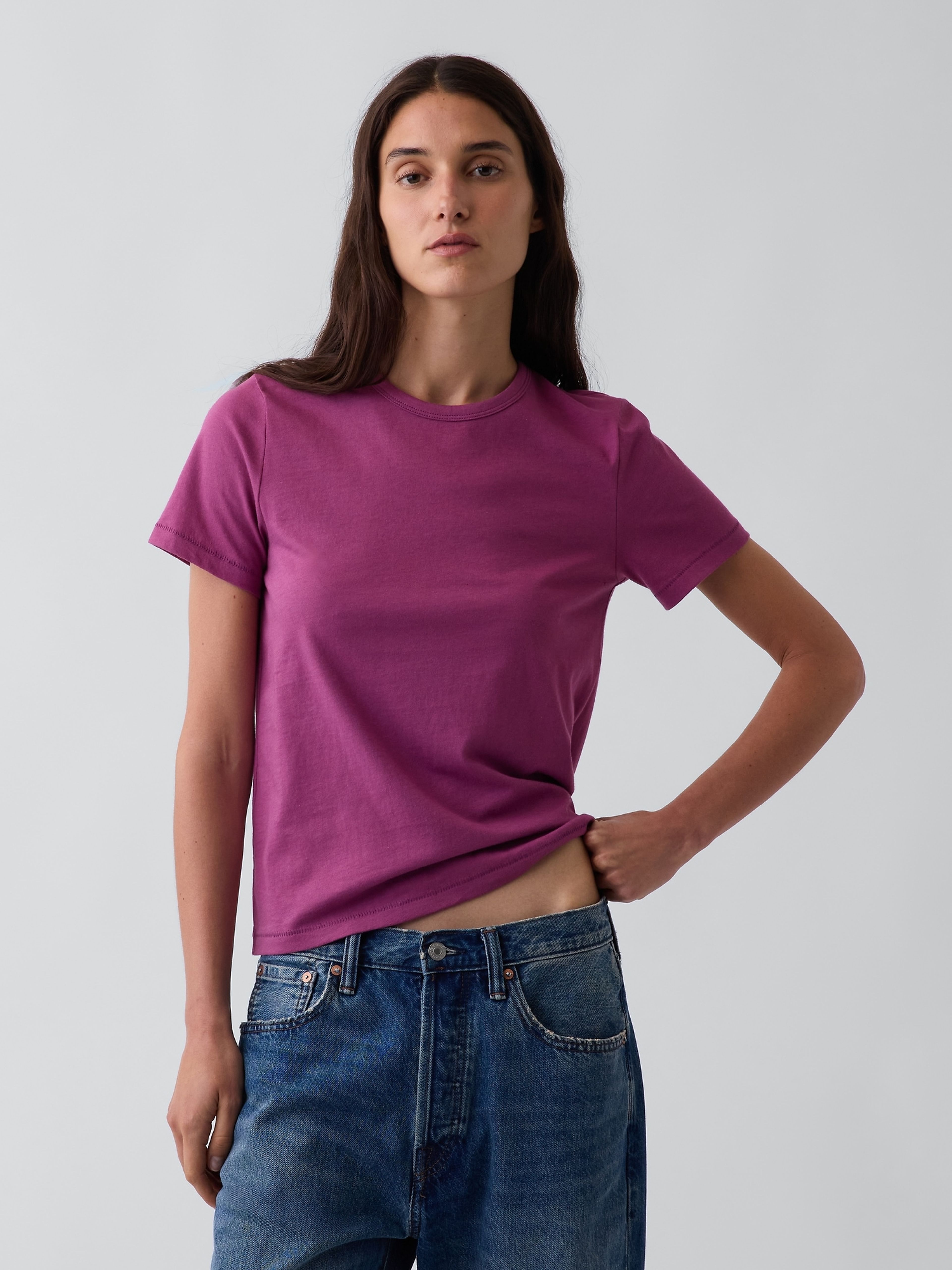 Camiseta de algodón VintageSoft - 001