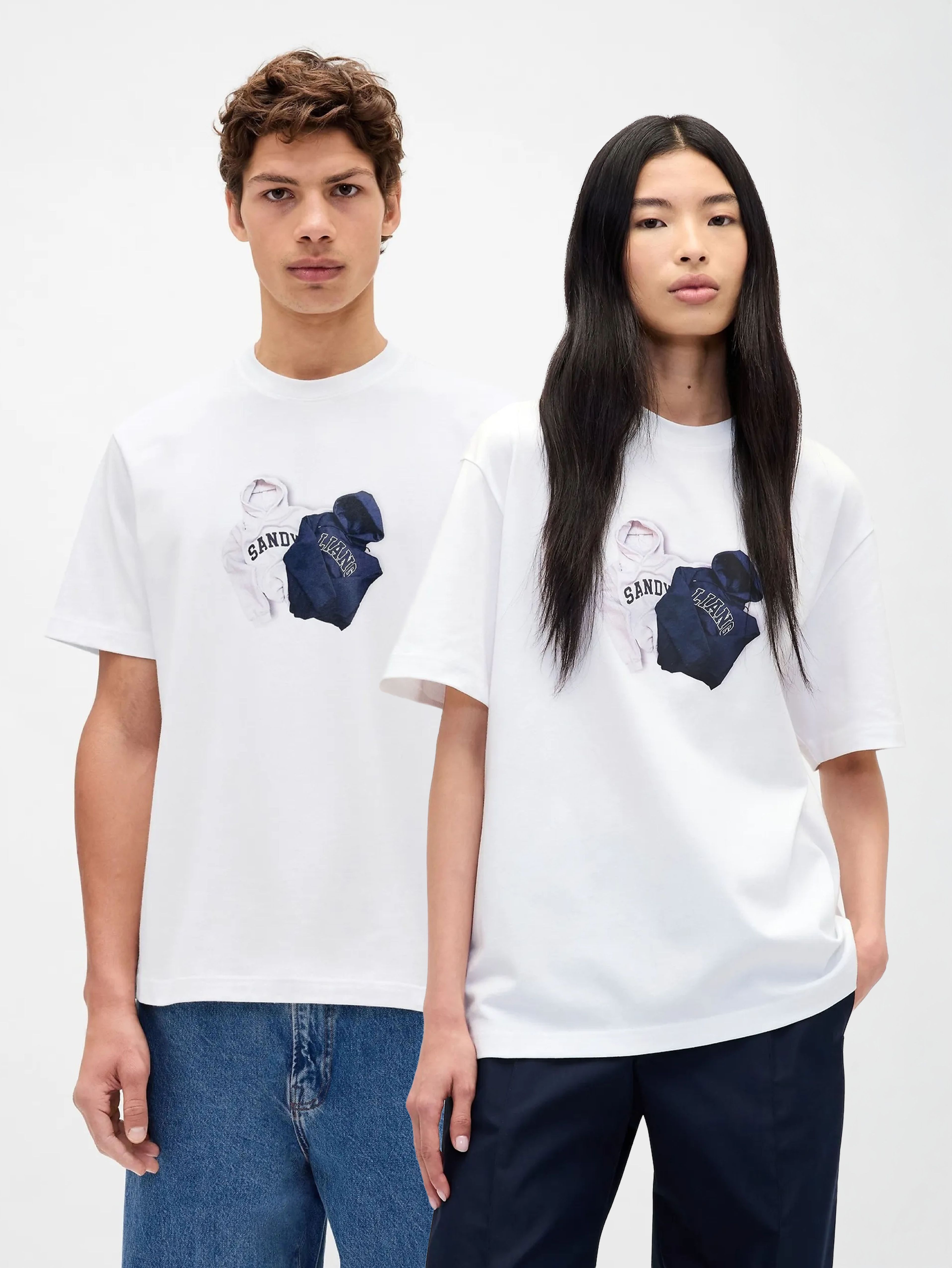 Tričko Heavyweight Unisex Gap × Sandy Liang