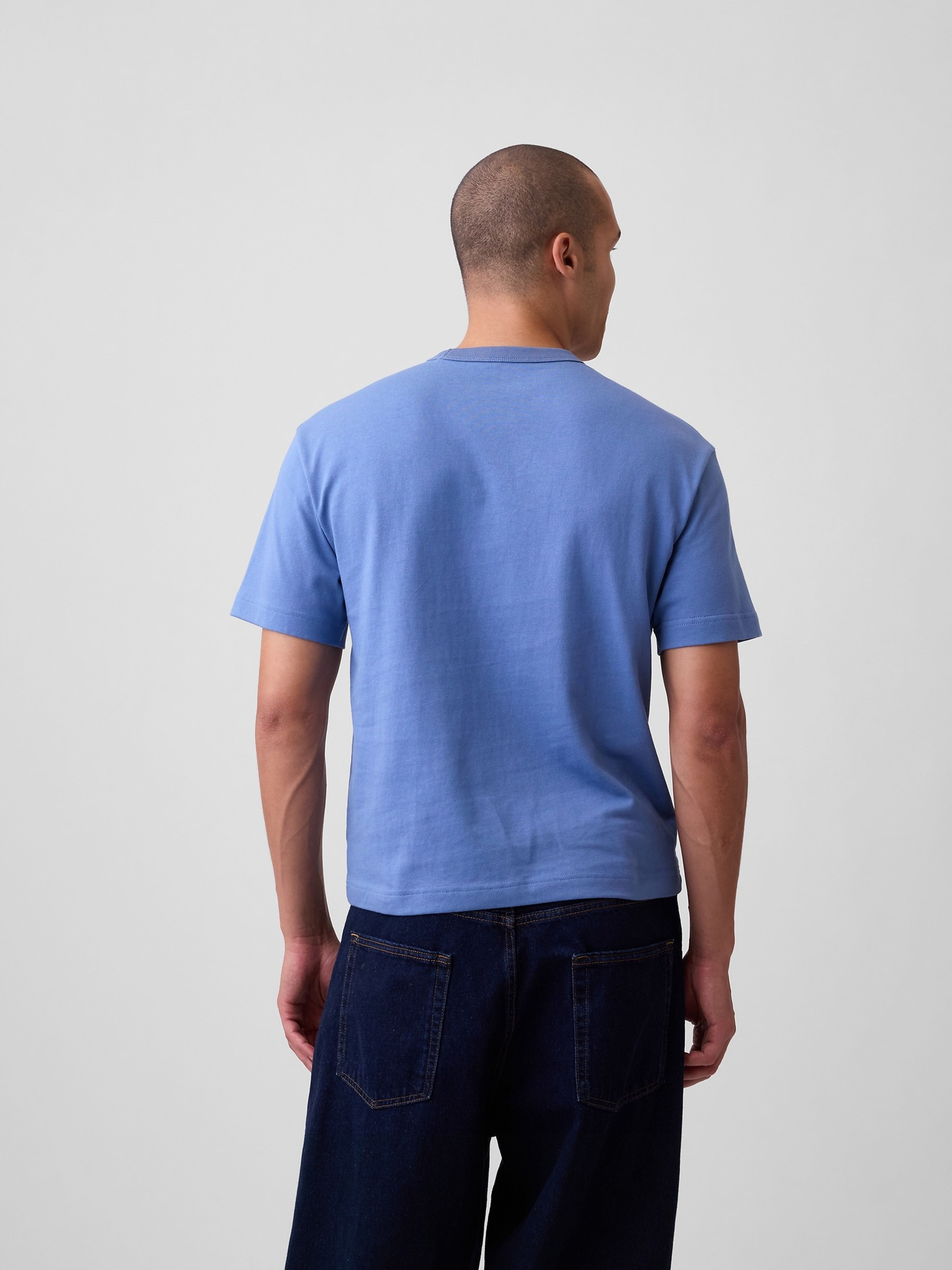 Crop T-shirt Heavyweight z logo - 003