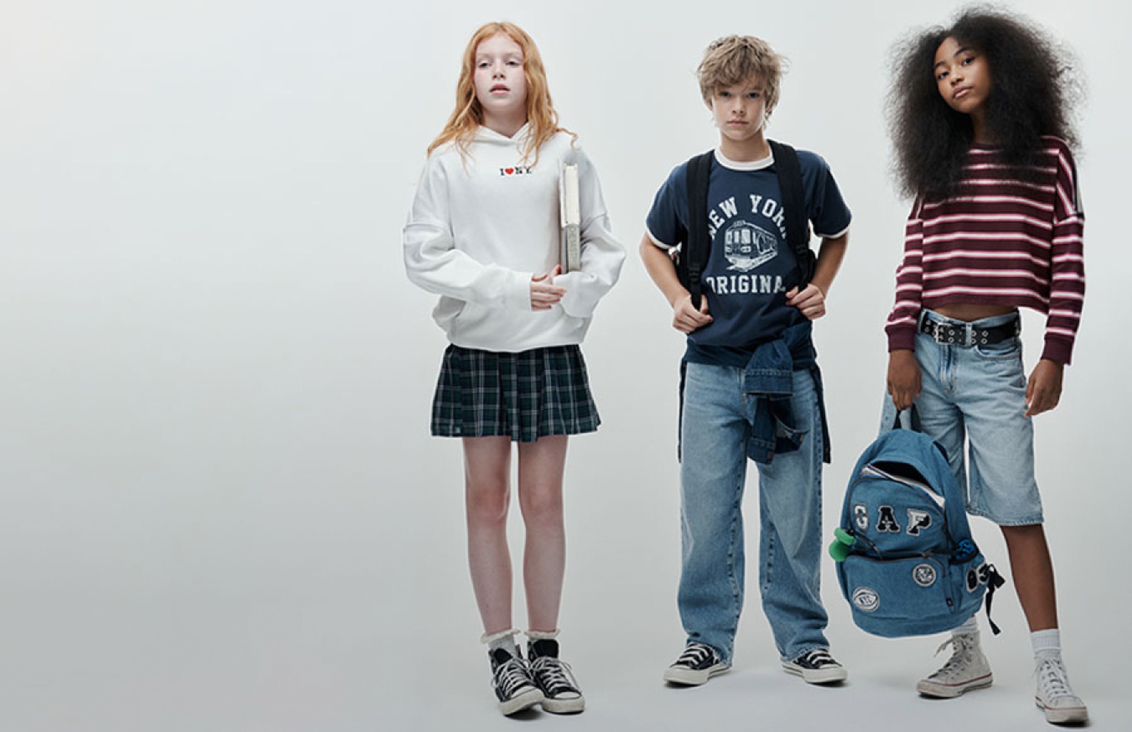 Gap to school.