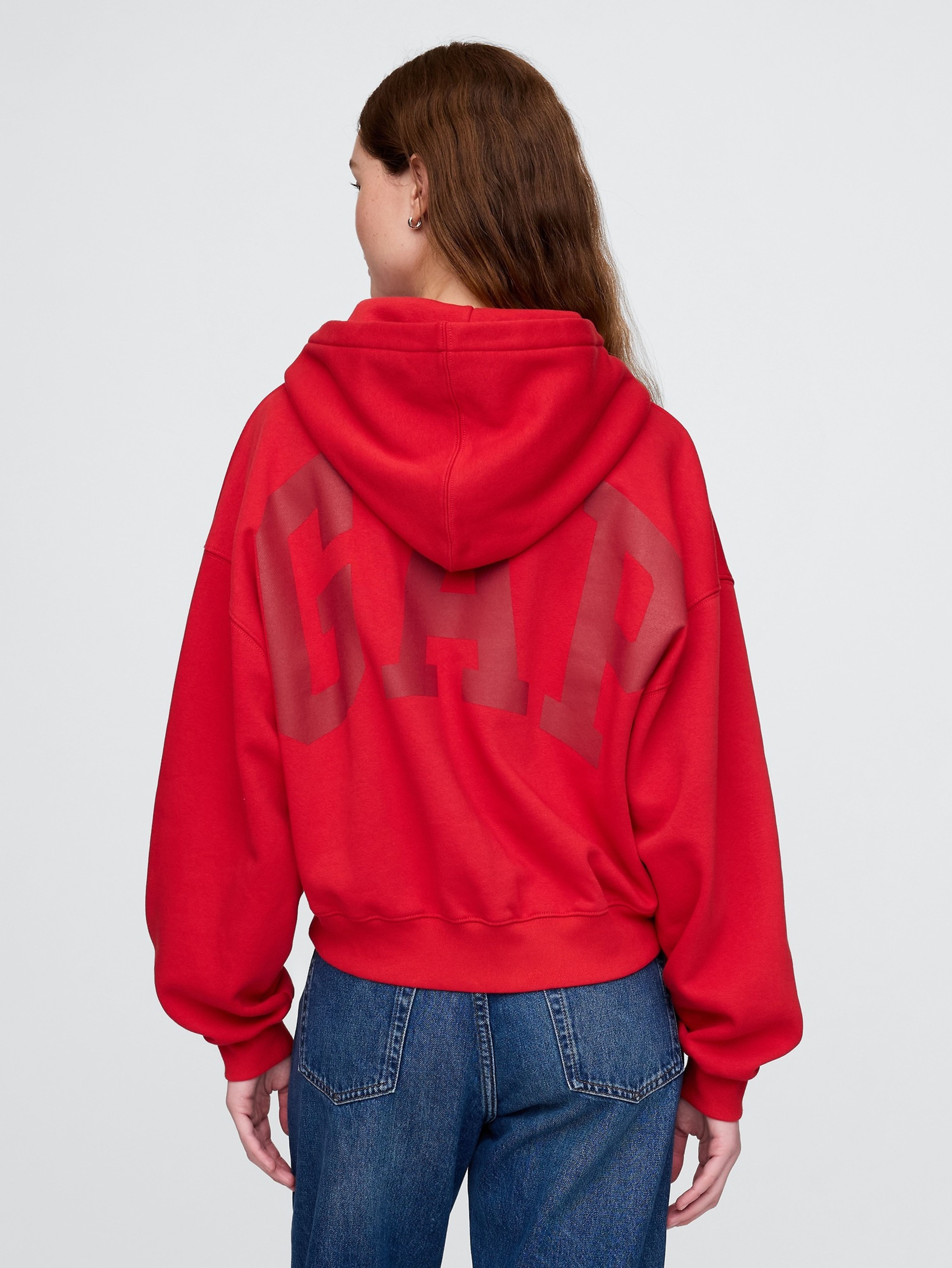 Bluza z kapturem Logo Cropped Americana