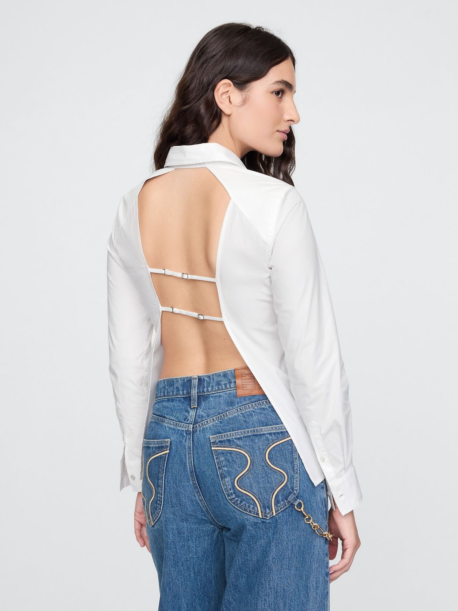 Veste Moschino Couture AW21 en laine et coton avec