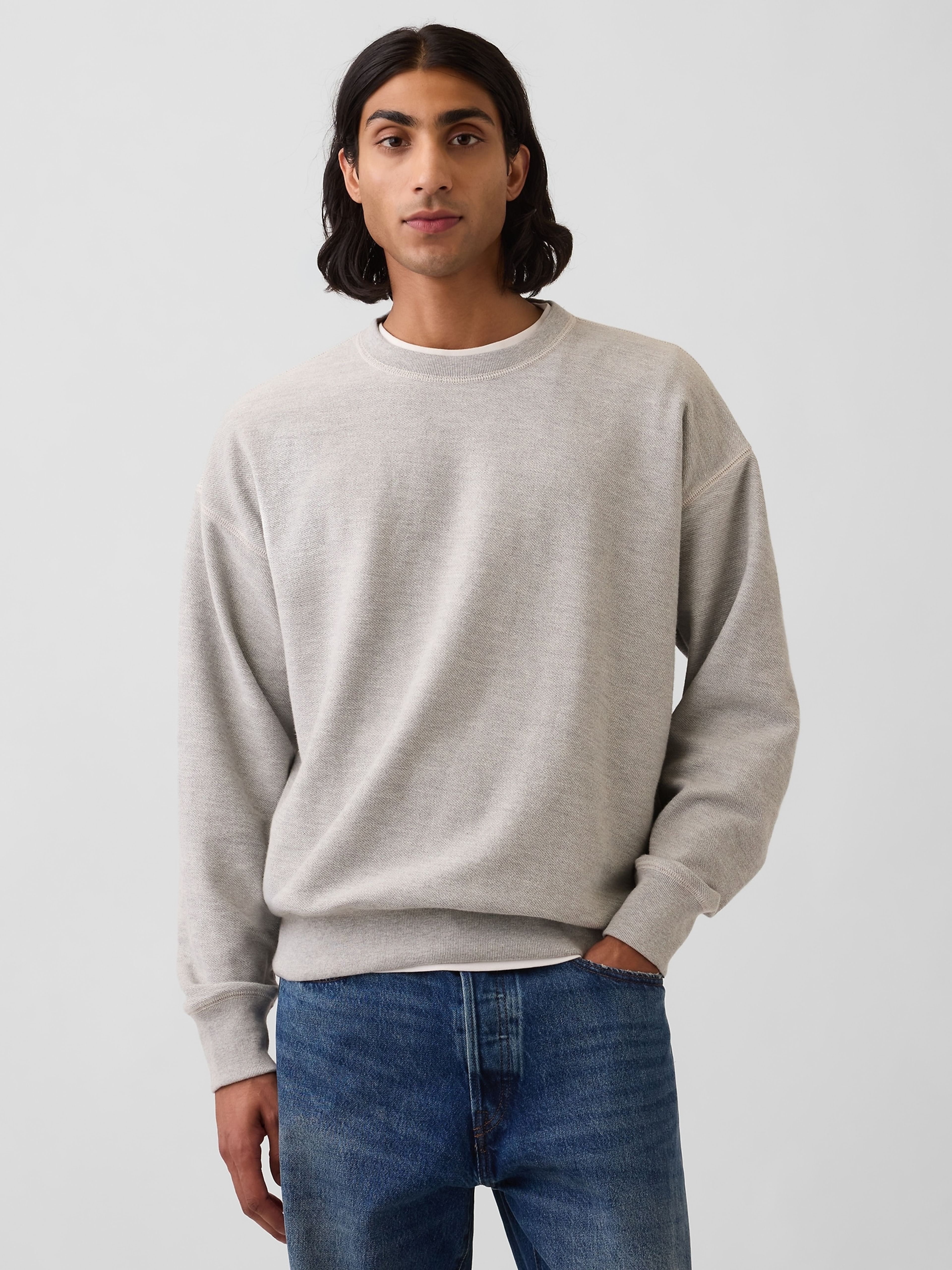 Oversize mikina s logem - 001