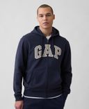 Bluza VintageSoft unisex z logo-Granatowy - 004