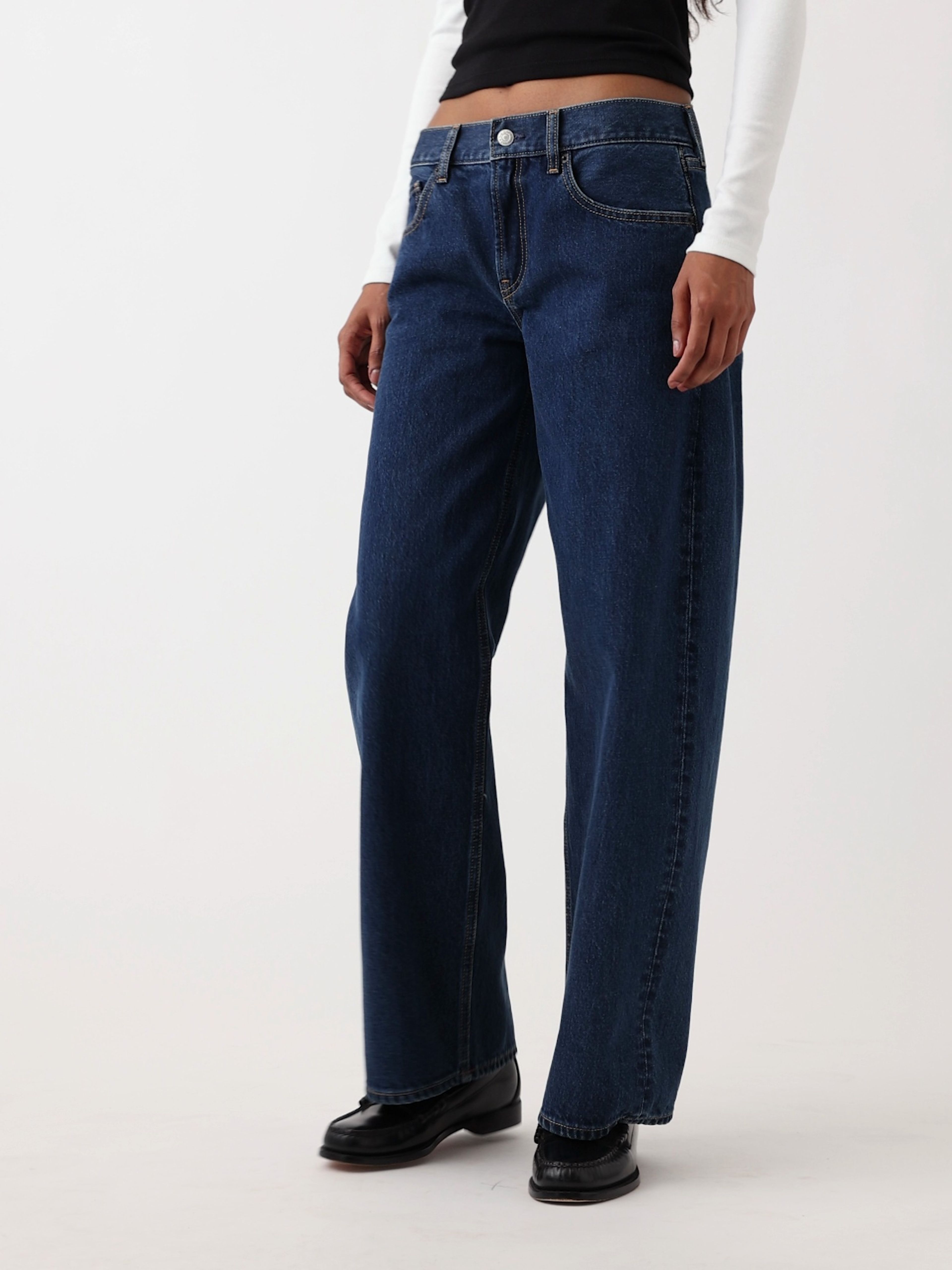 Jean The Hailey Low Rise Loose - 011