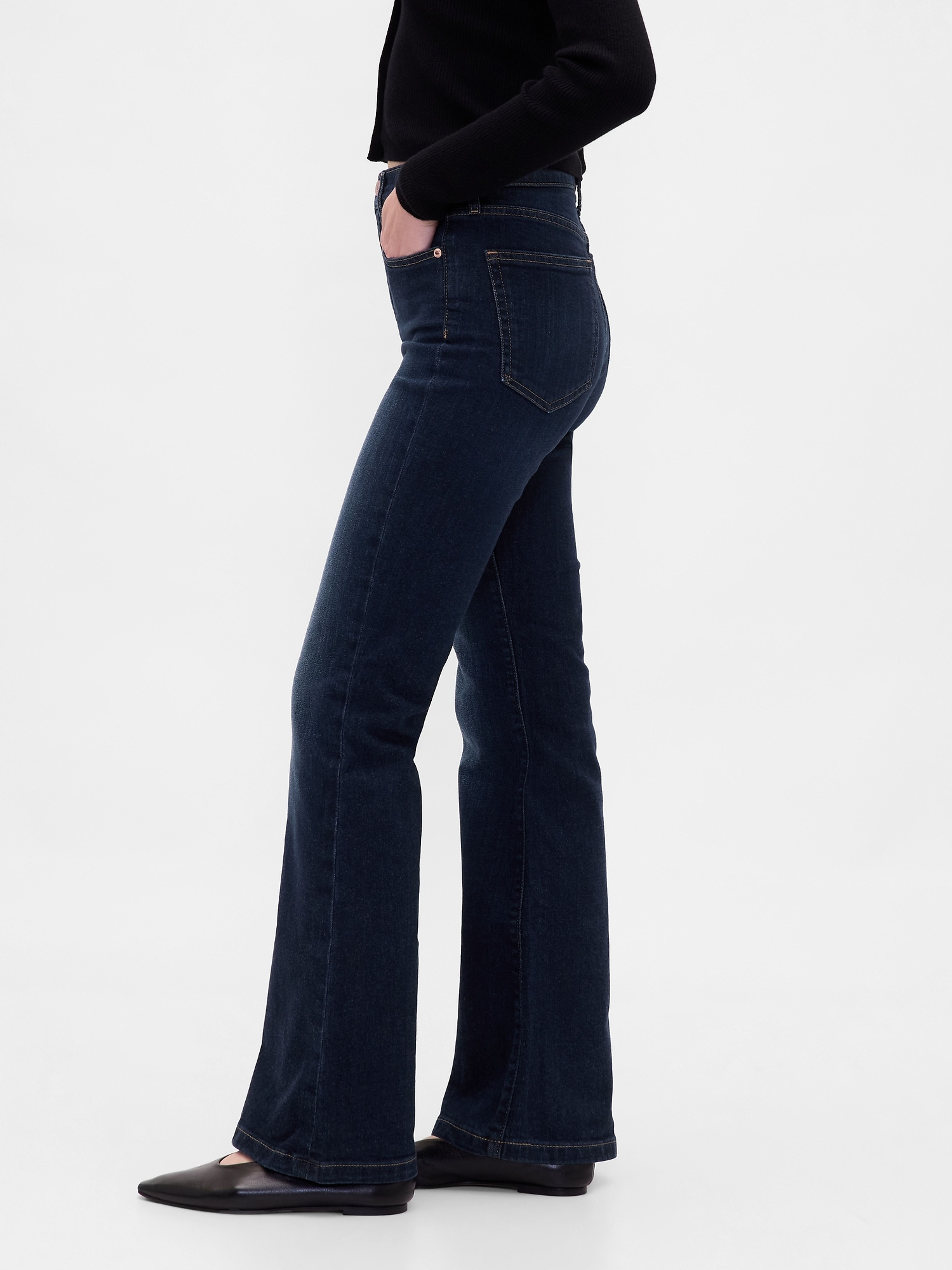 Jeans High Rise 70s Flare - 003