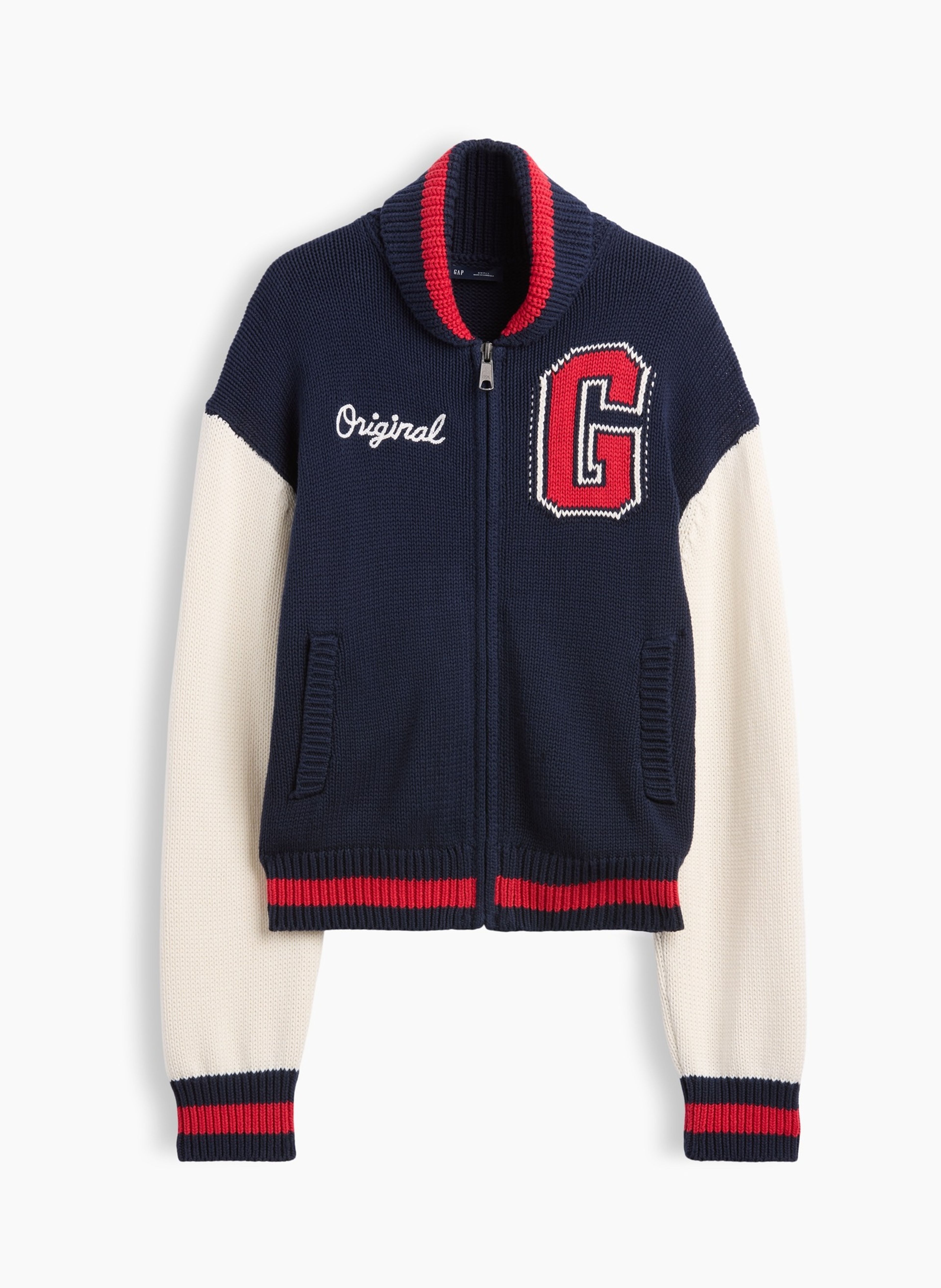 Oversize pletený bomber Brannan Bear - 005