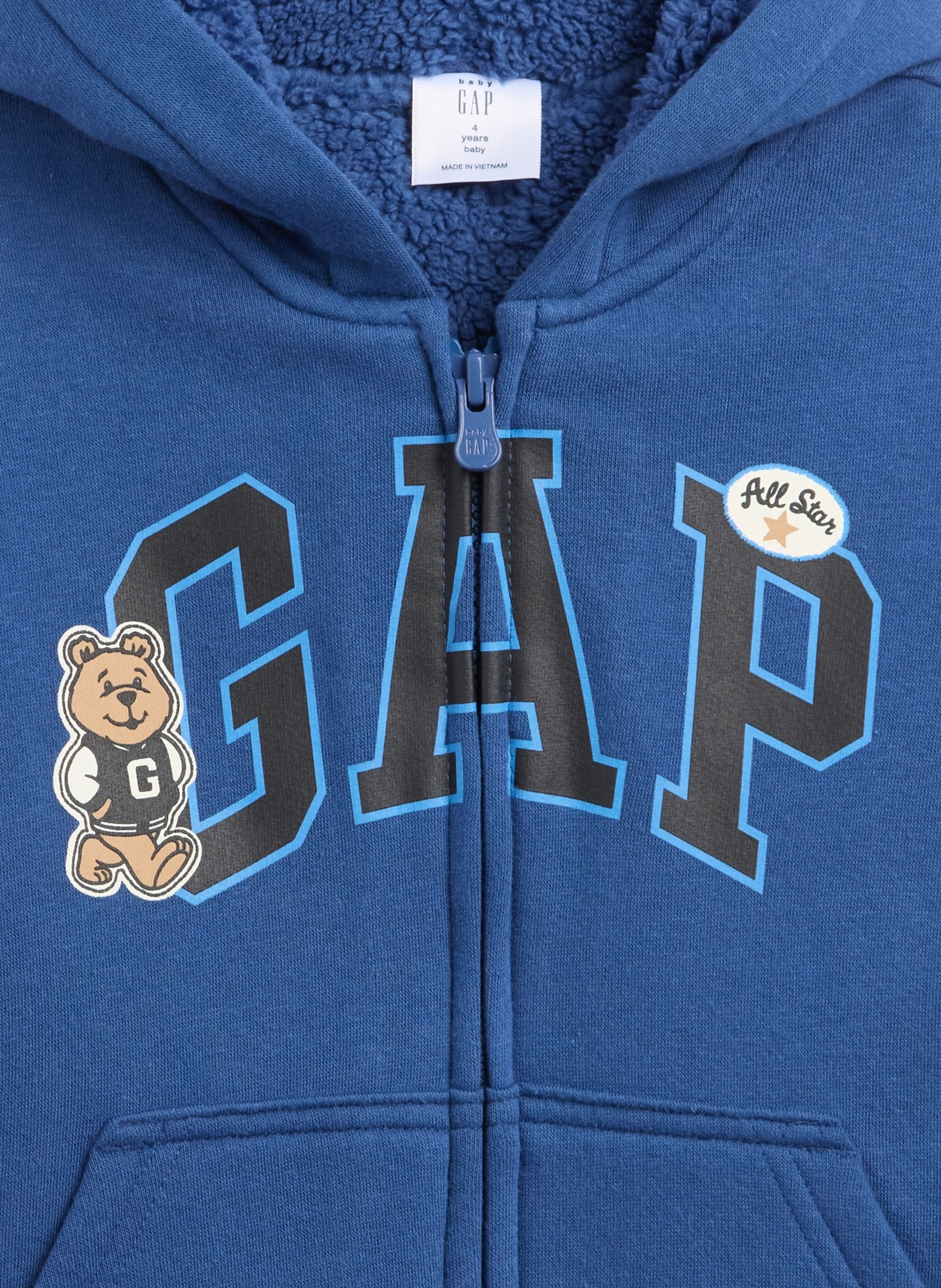 Baby sherpa mikina - 002