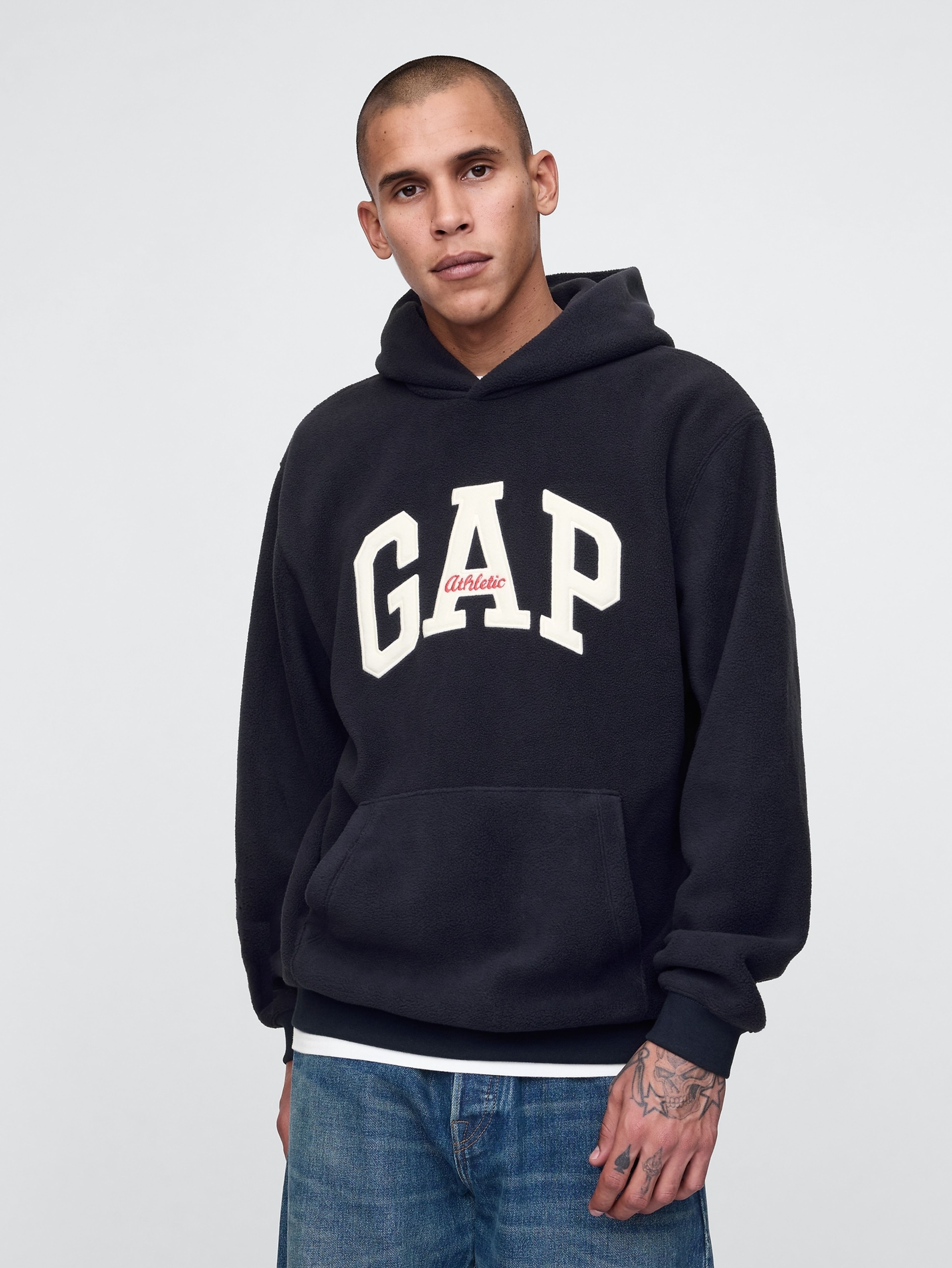 Fleece-Sweatshirt mit Logo Gap Athletic