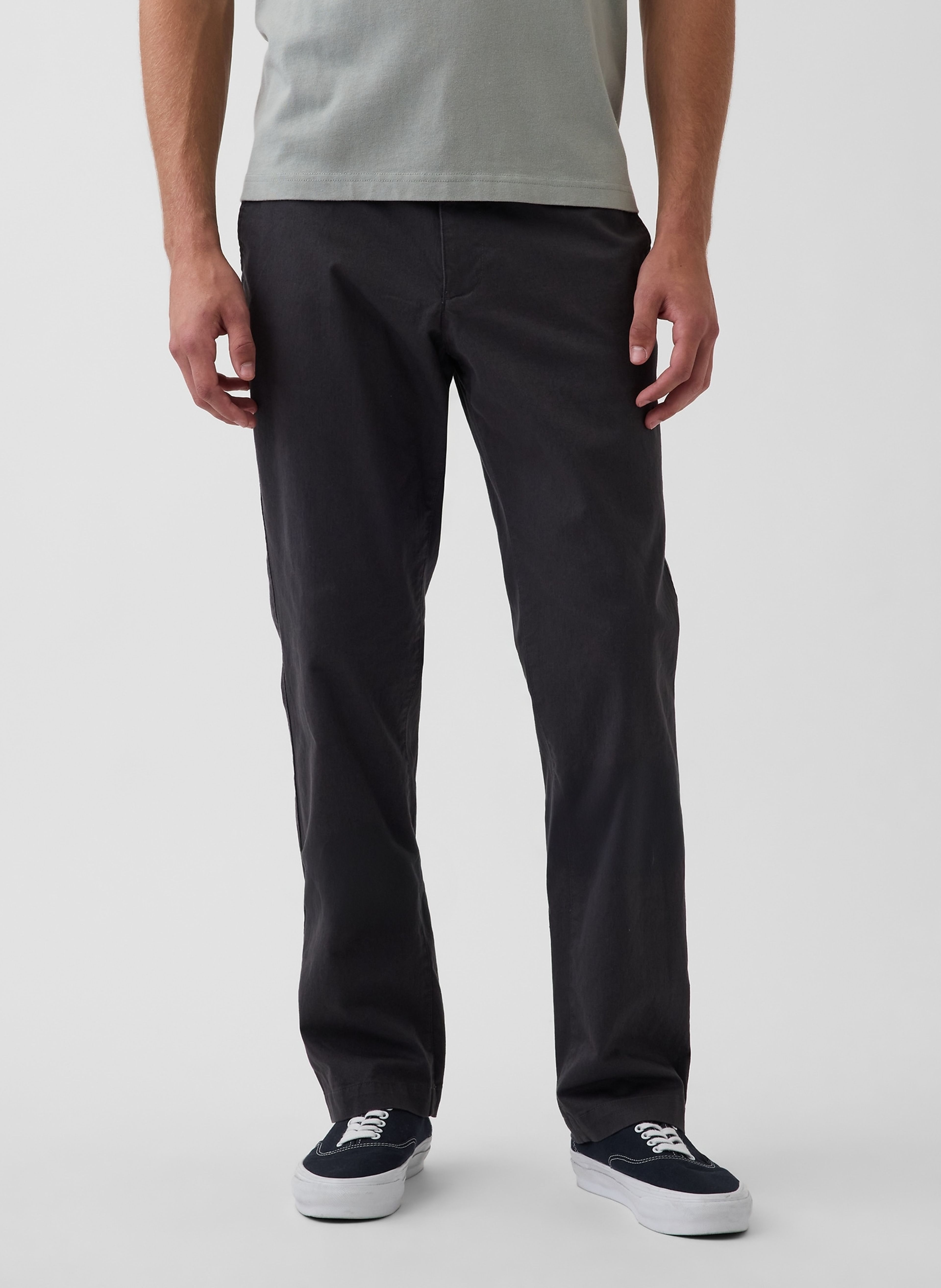 Straight khaki broek - 002