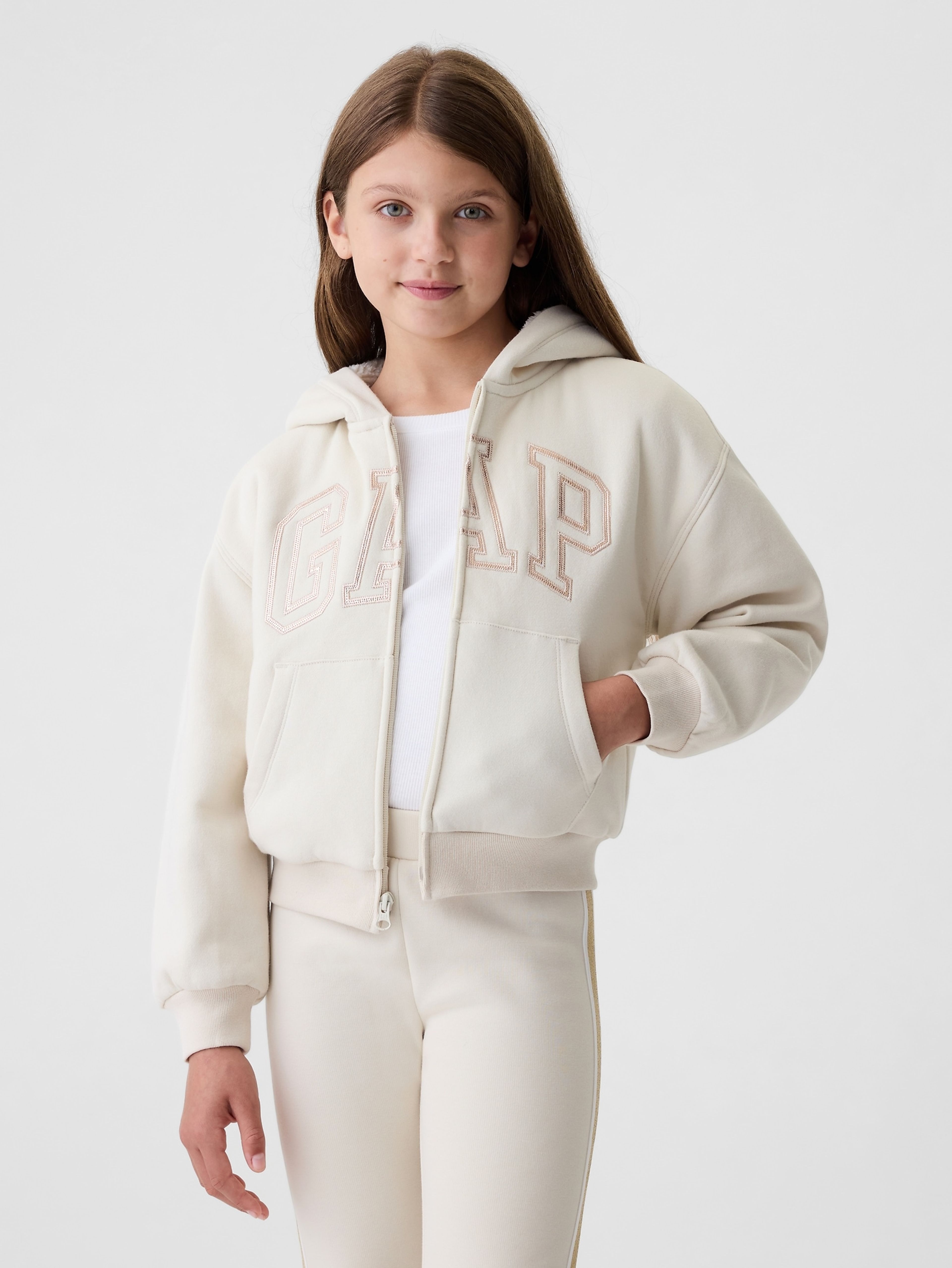 Dziecięca bluza z logo Sherpa