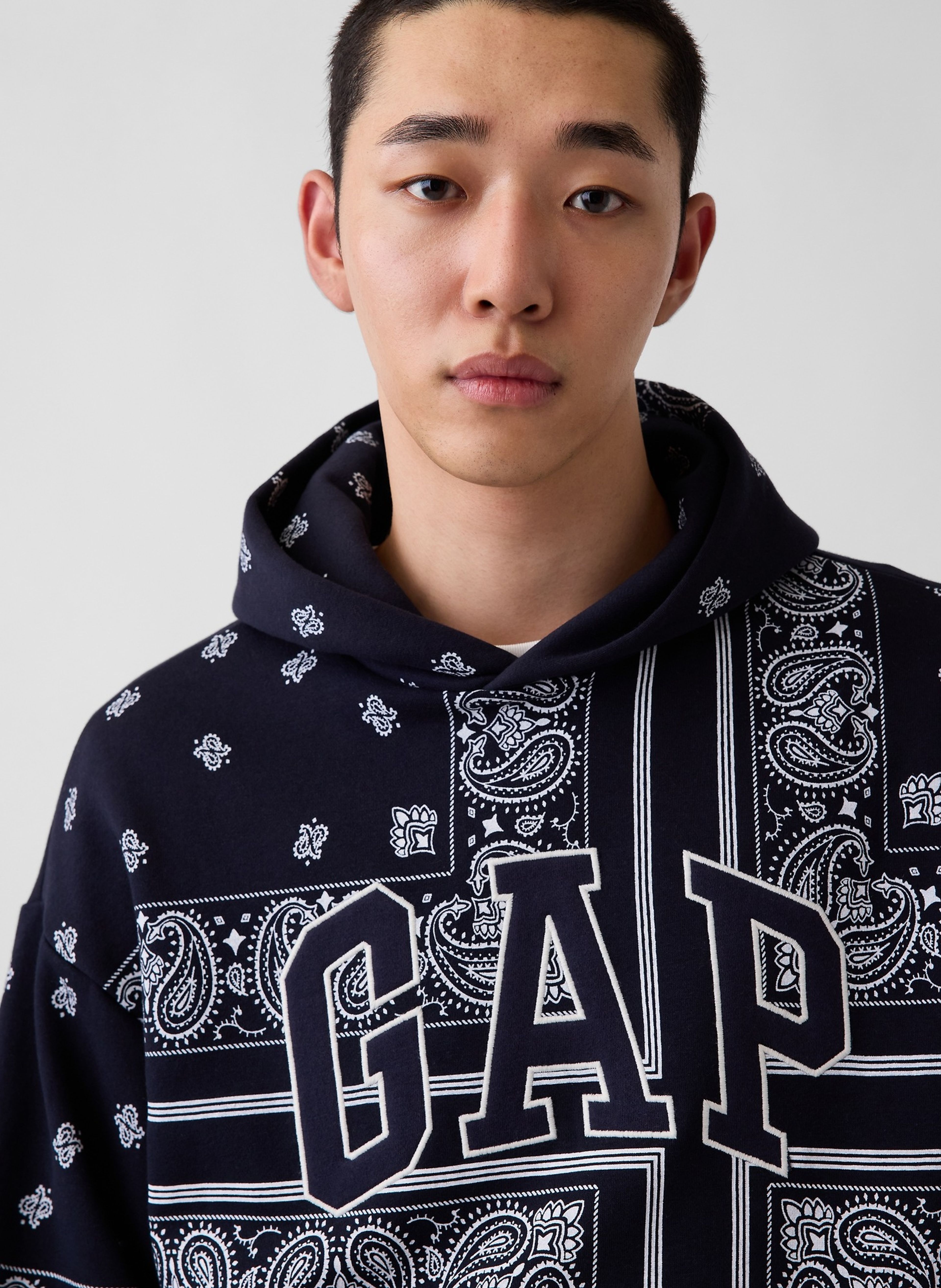 Oversize sweatshirt Bandana VintageSoft unisex met logo - 005