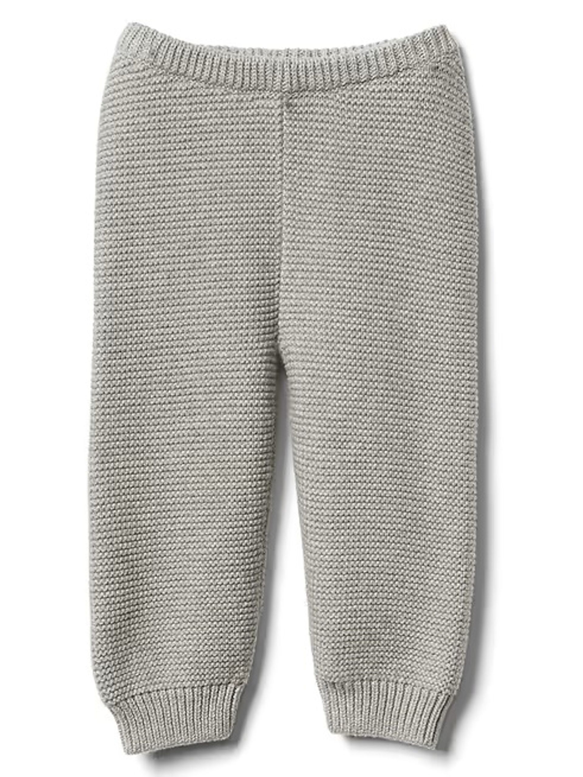 Baby pletené kalhoty - 001