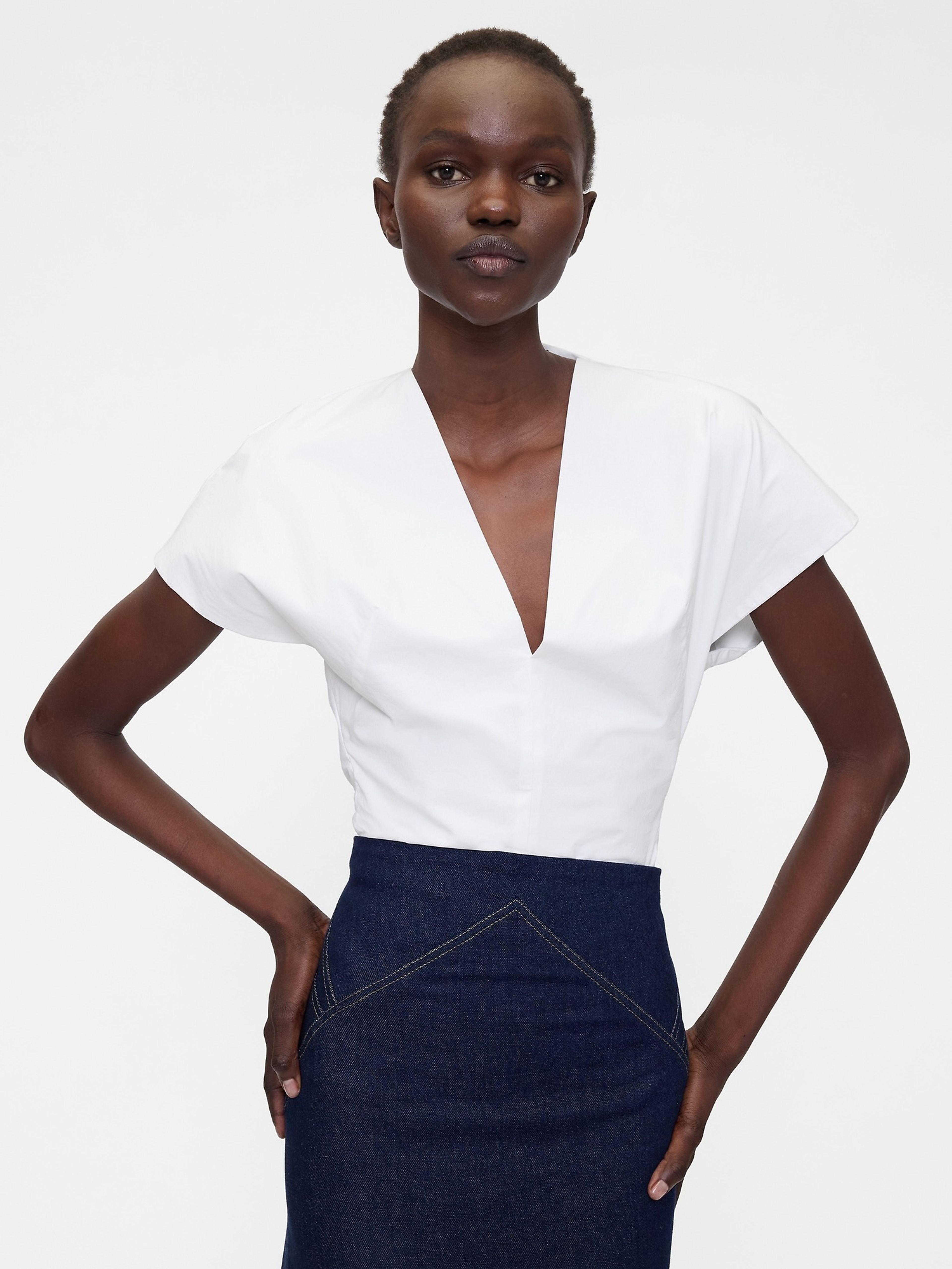 Popelinowe body GapStudio by Zac Posen
