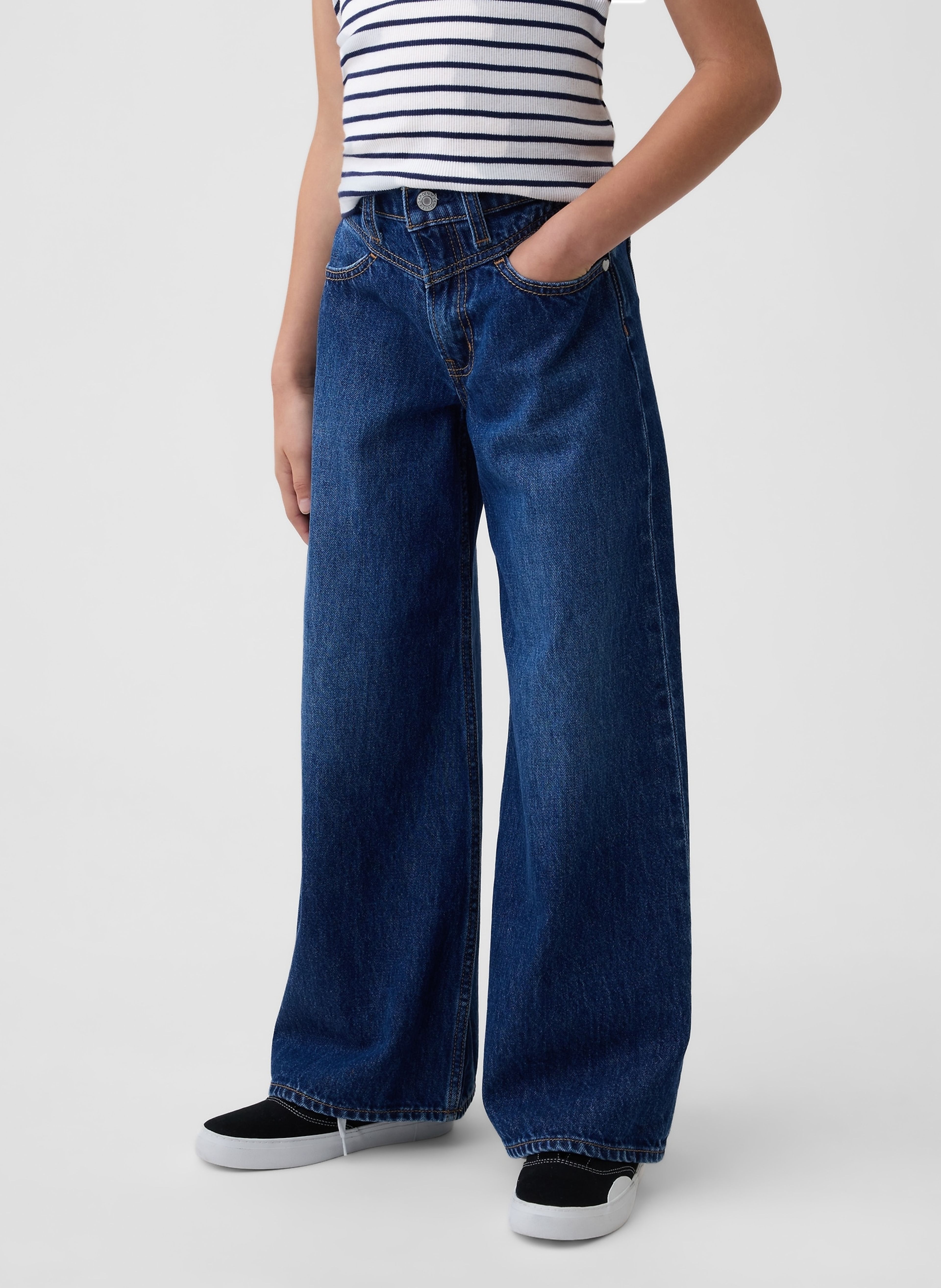 Dziecięce jeansy Low Rise Baggy - 002