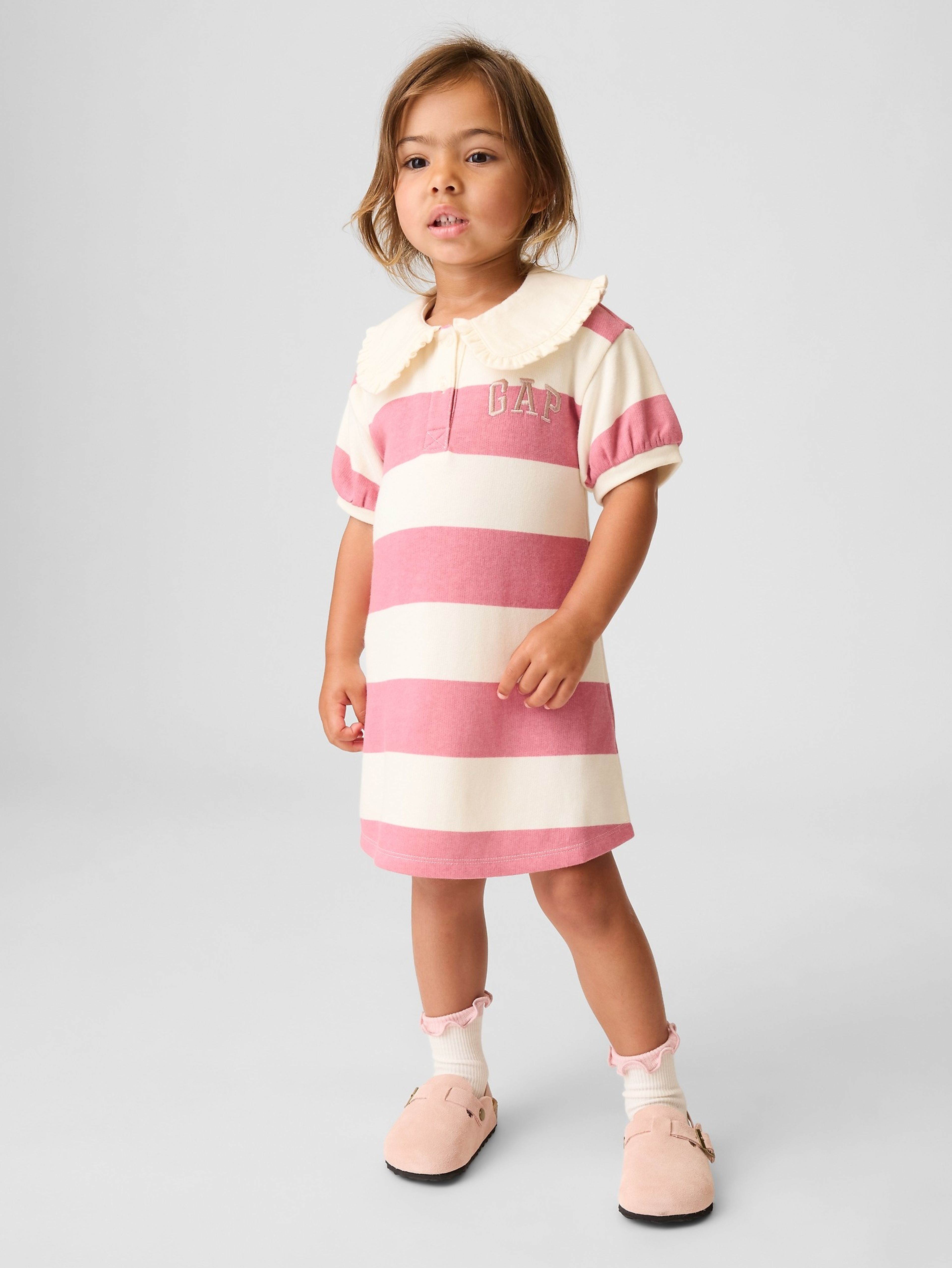 Robe bébé en French Terry avec logo - 001
