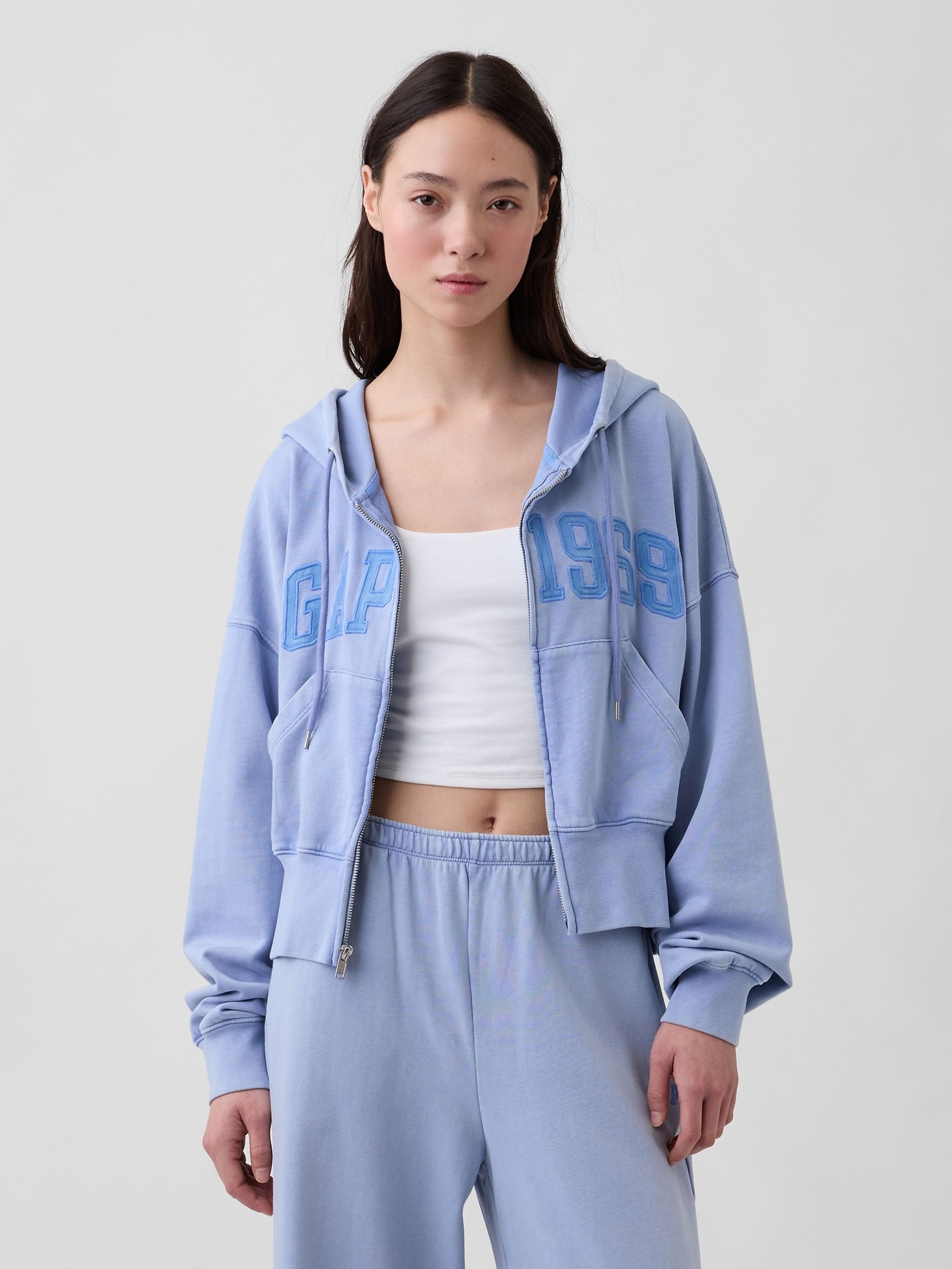 Oversized sweatshirt met 1969-logo