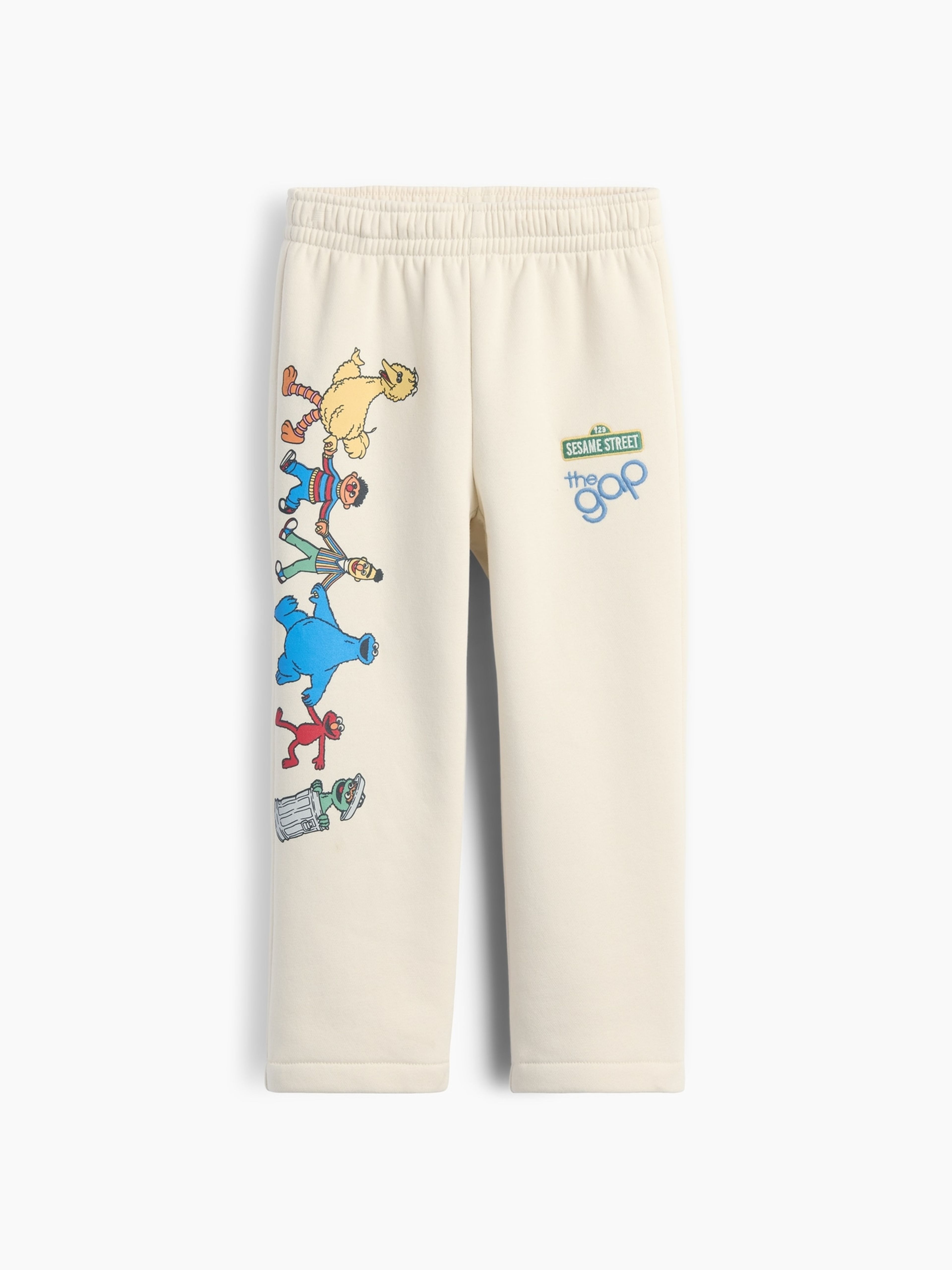 Baby spodnie dresowe Gap & Sesame Street VintageSoft - 002