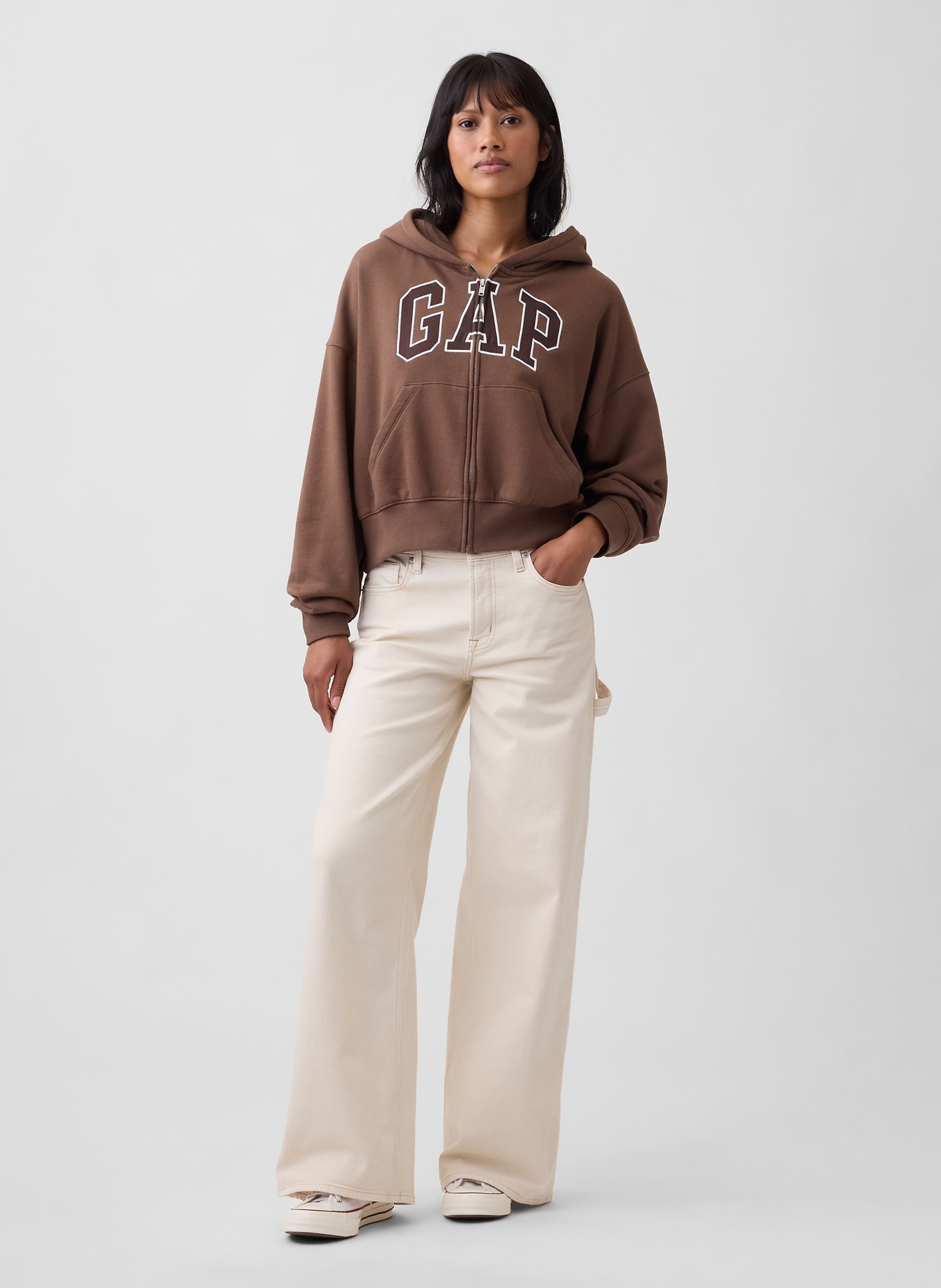 Oversize mikina VintageSoft s logom - 002