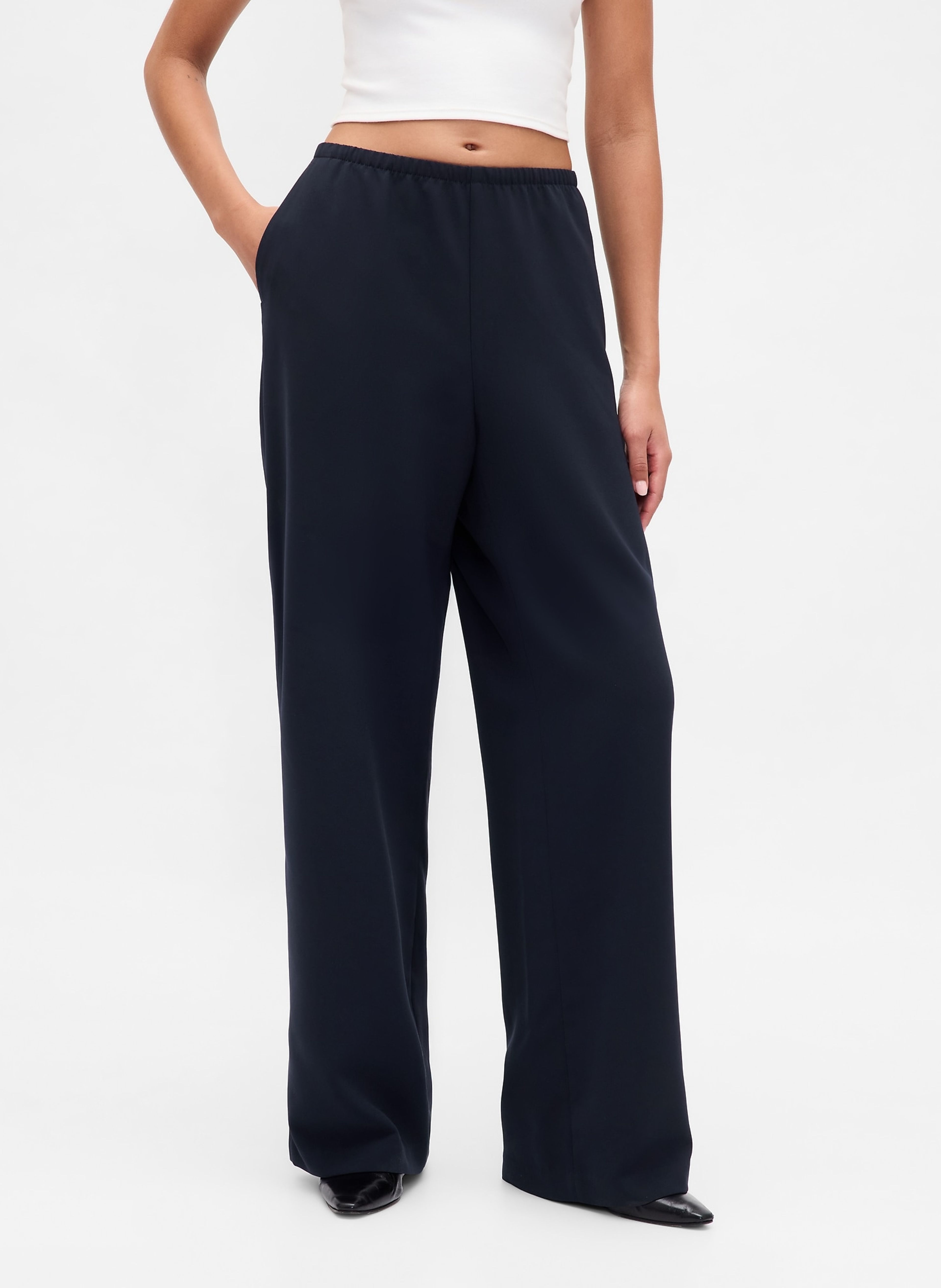 Spodnie Easy Wide-Leg - 002