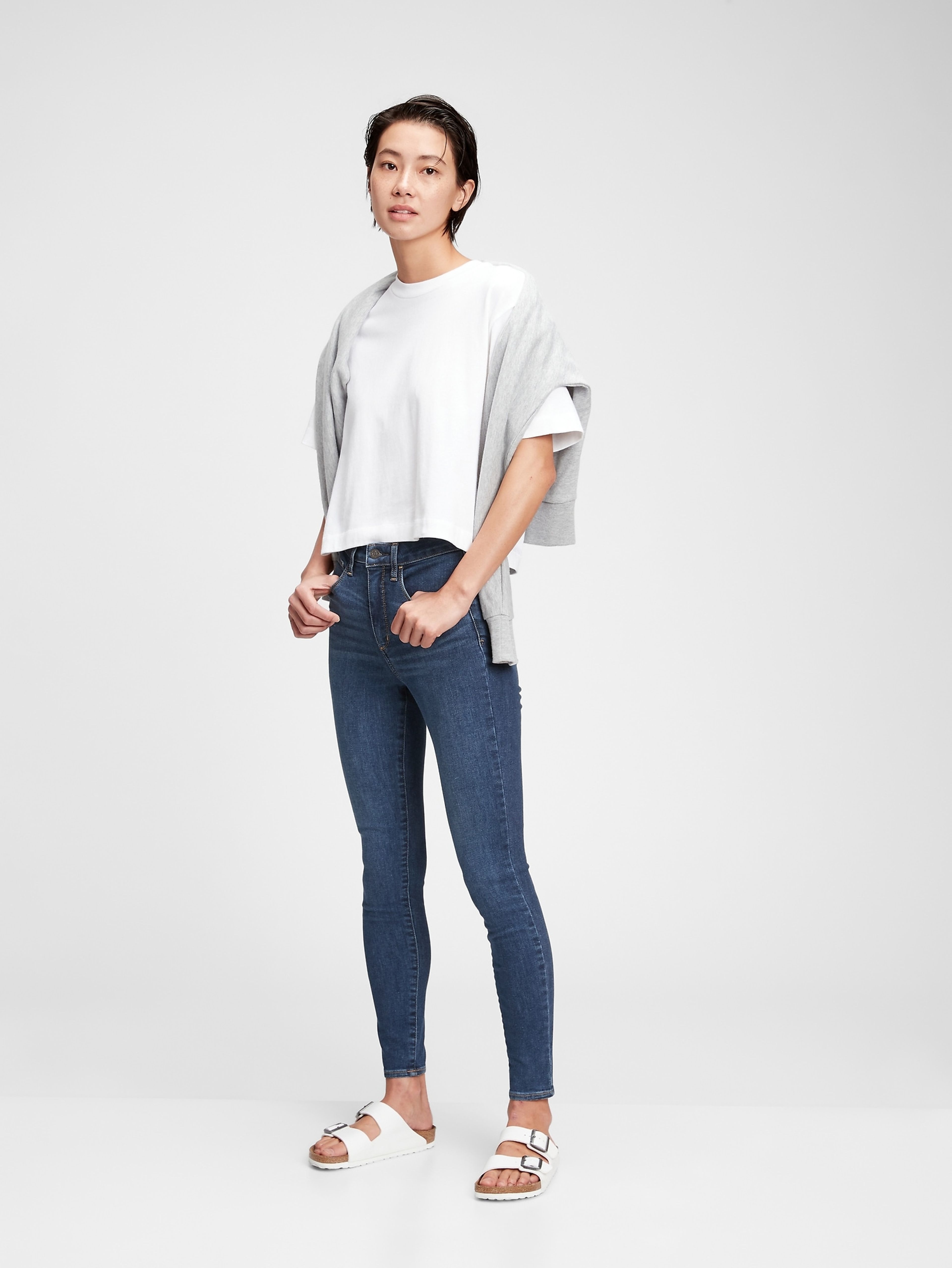 High Rise Universal Jegging-Jeans