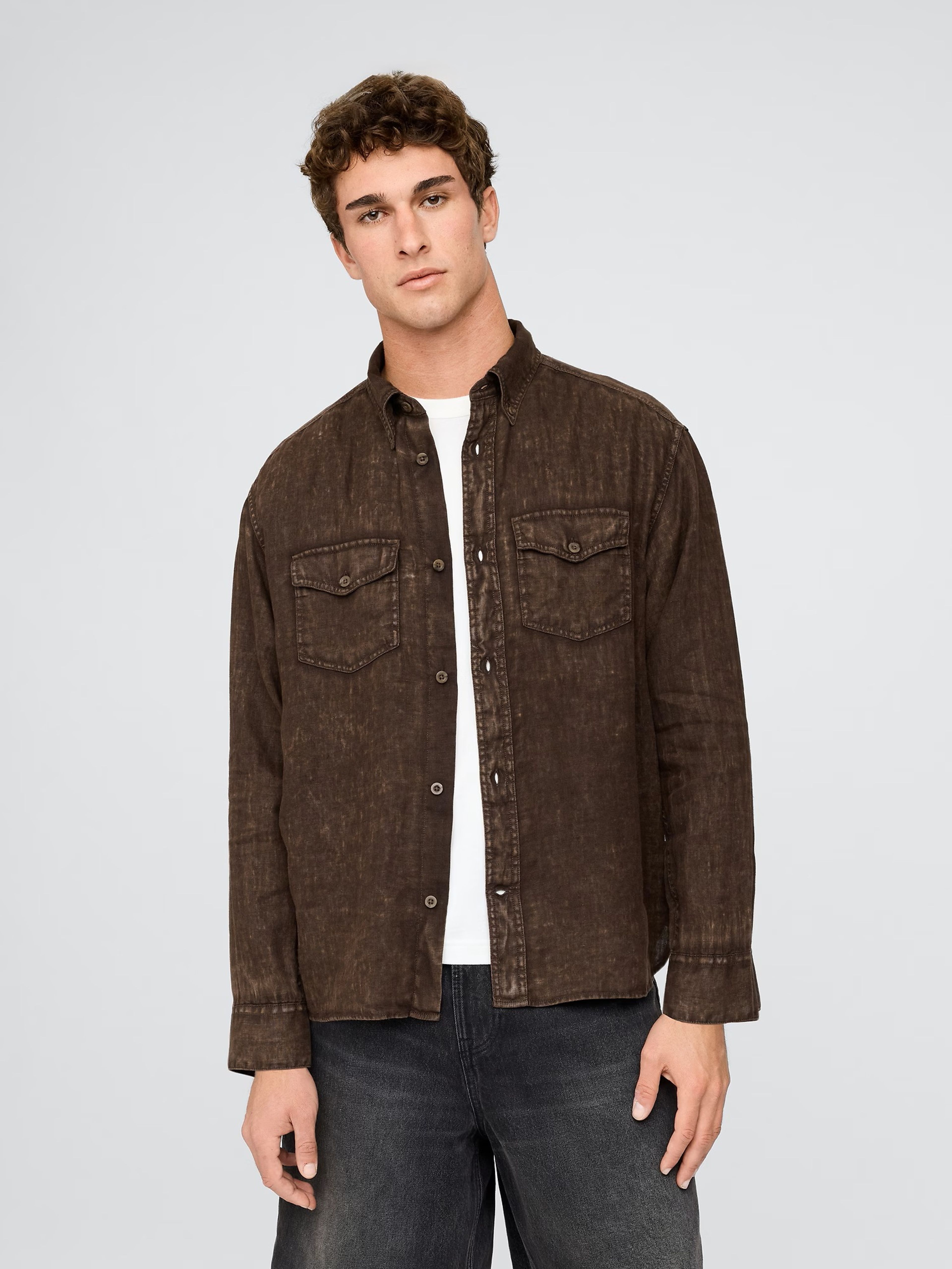 Lniana koszula Classic Shirt