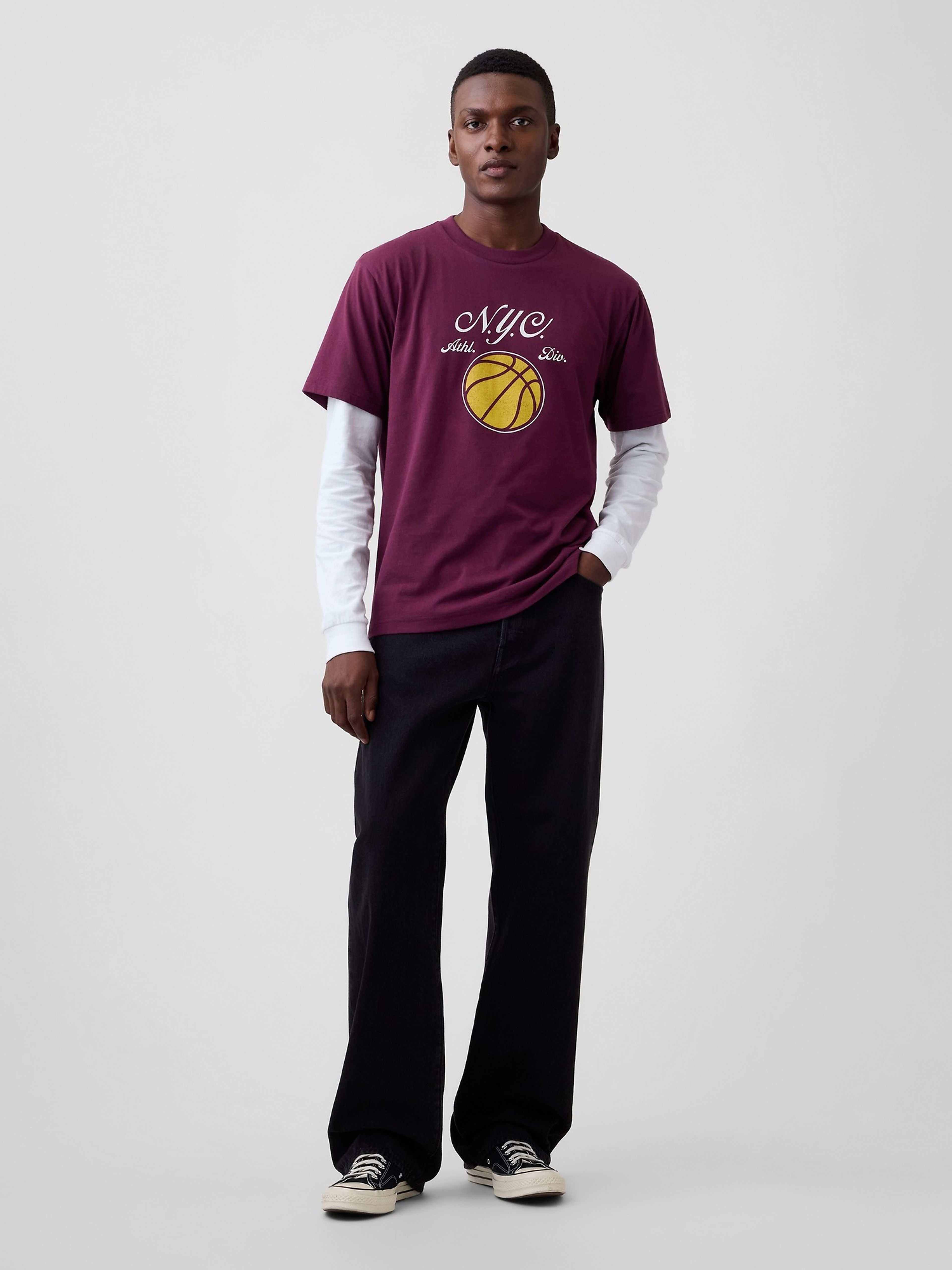 T-shirt Gap NYC Everyday Soft - 002