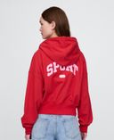 Oversized Sweatshirt Heavyweight-Rood - 002