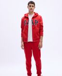 Pantalón deportivo con logo Gap fleece-Rojo - 001
