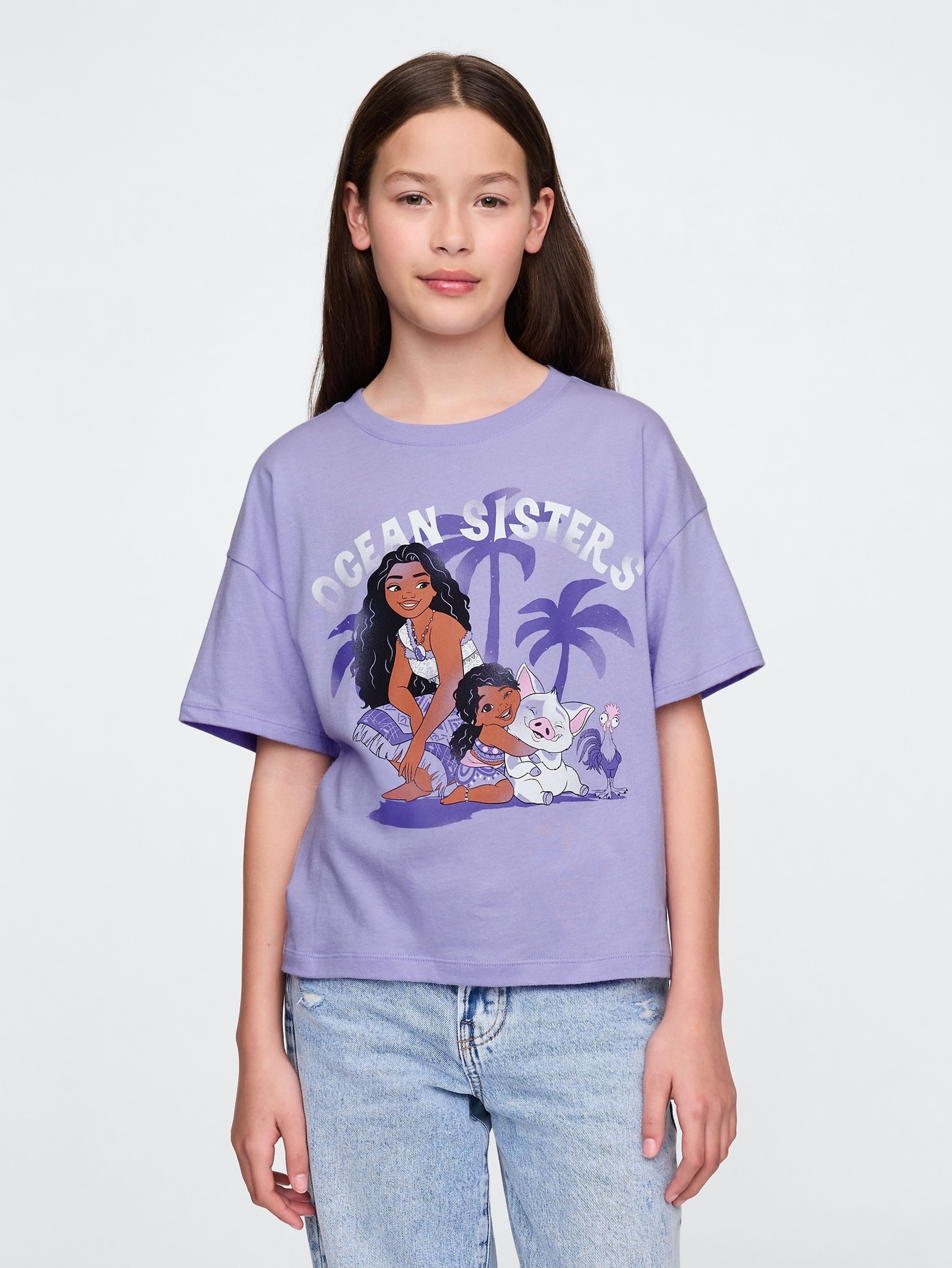 Dziecięcy oversize T-shirt Gap & Disney