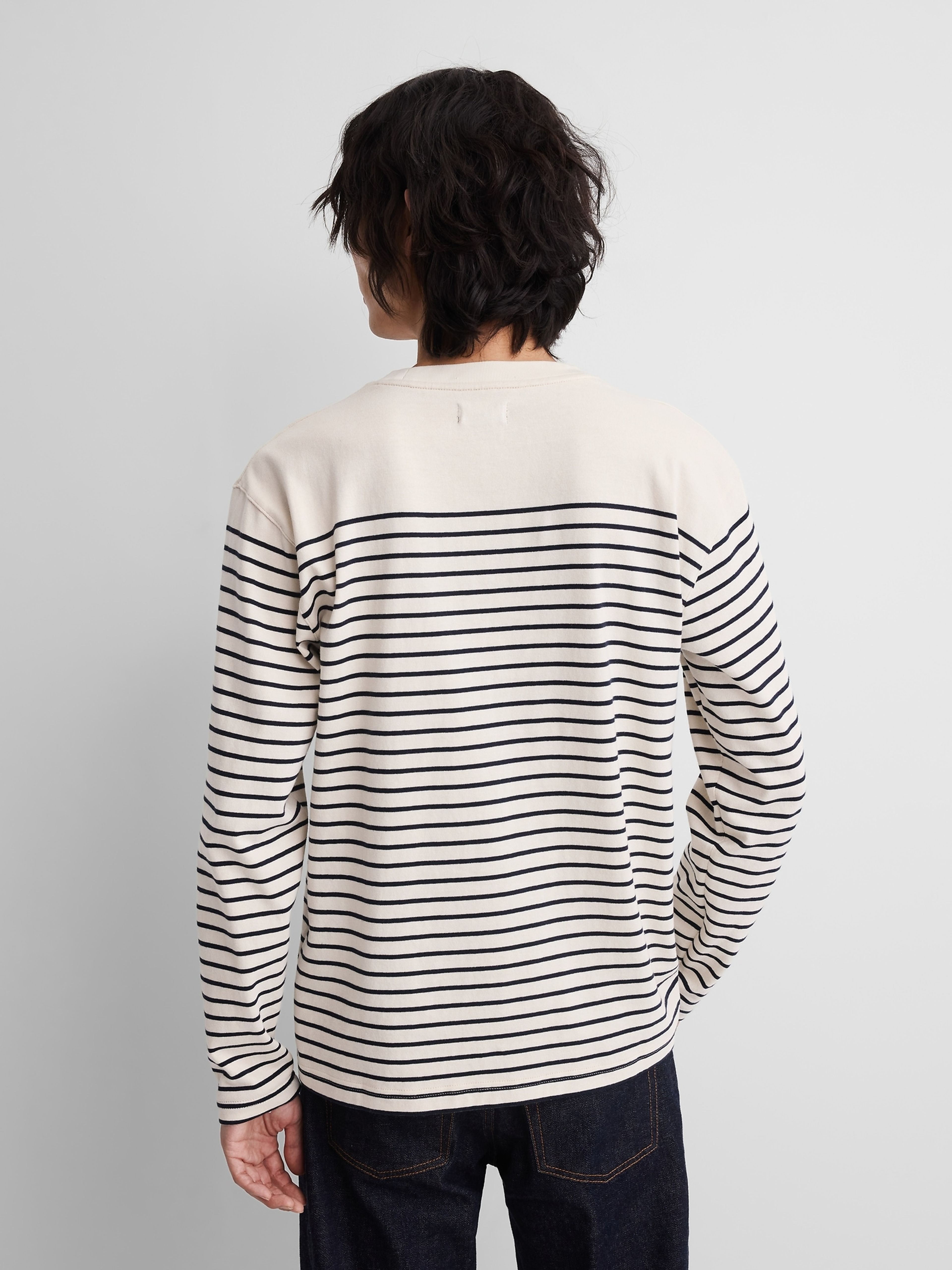 Gestreept T-shirt Gap × A.P.C. unisex - 003