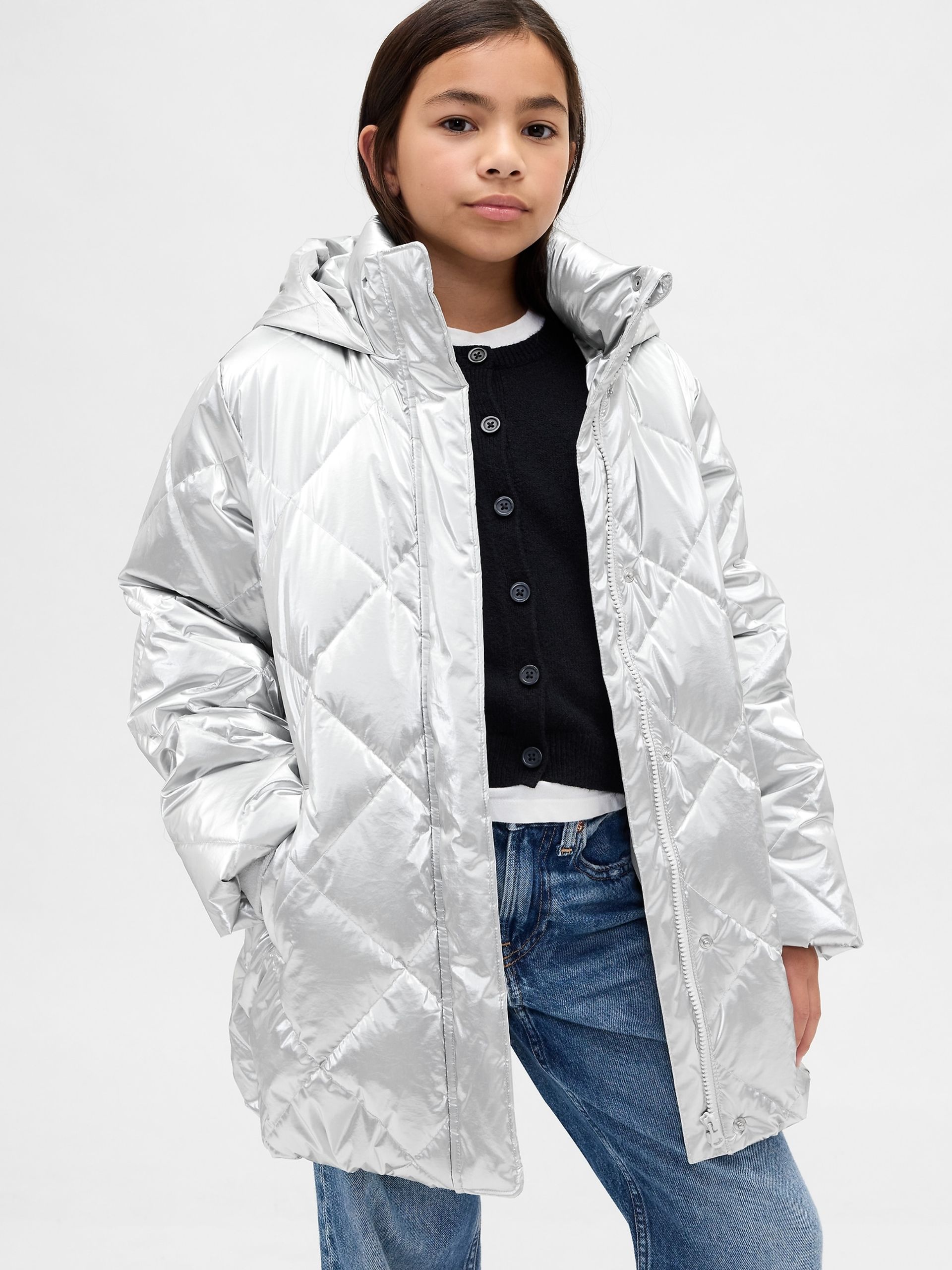 Kinder Steppmantel PrimaLoft® - 001
