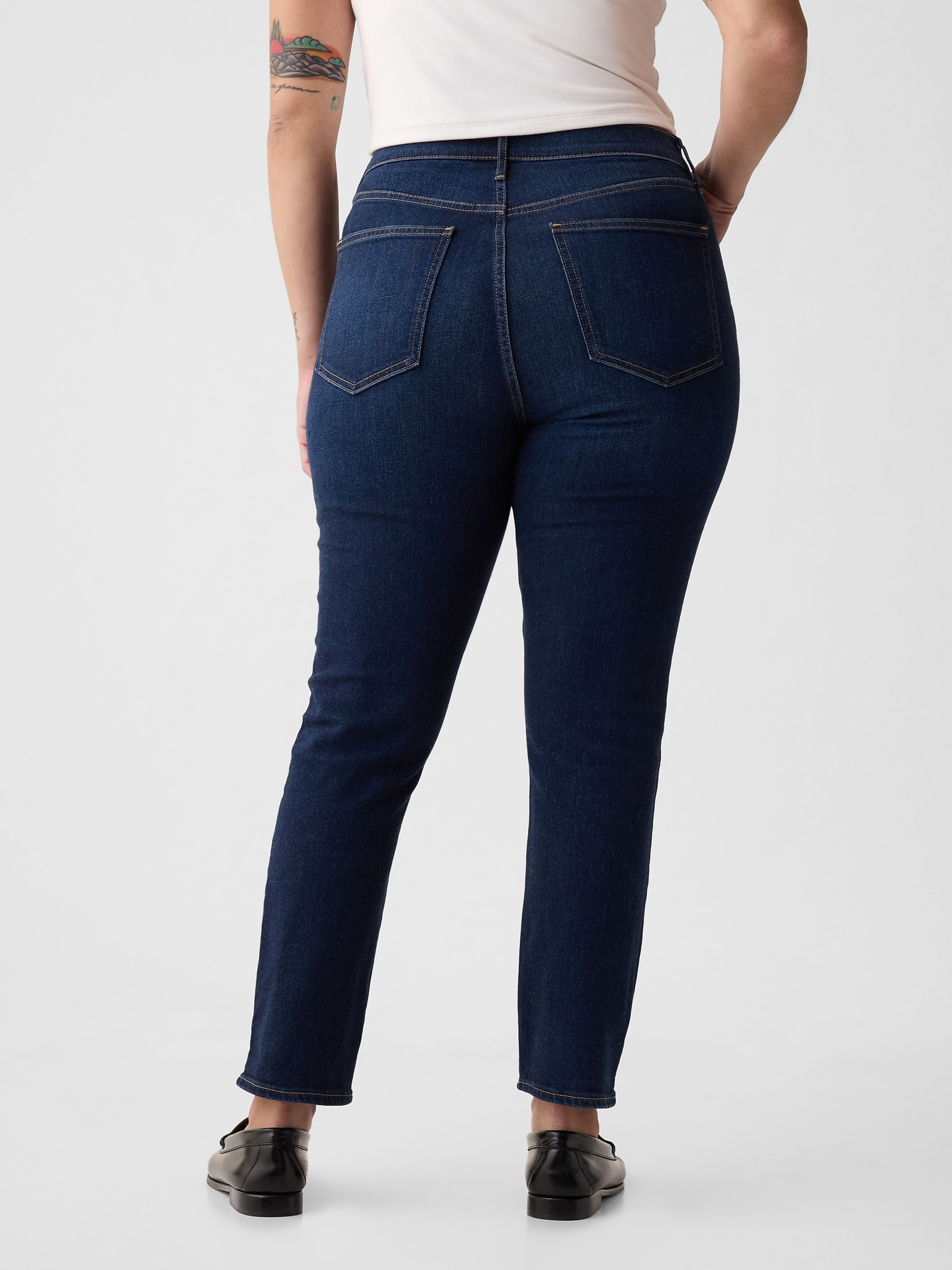 Jeans High Rise Slim Vintage - 007