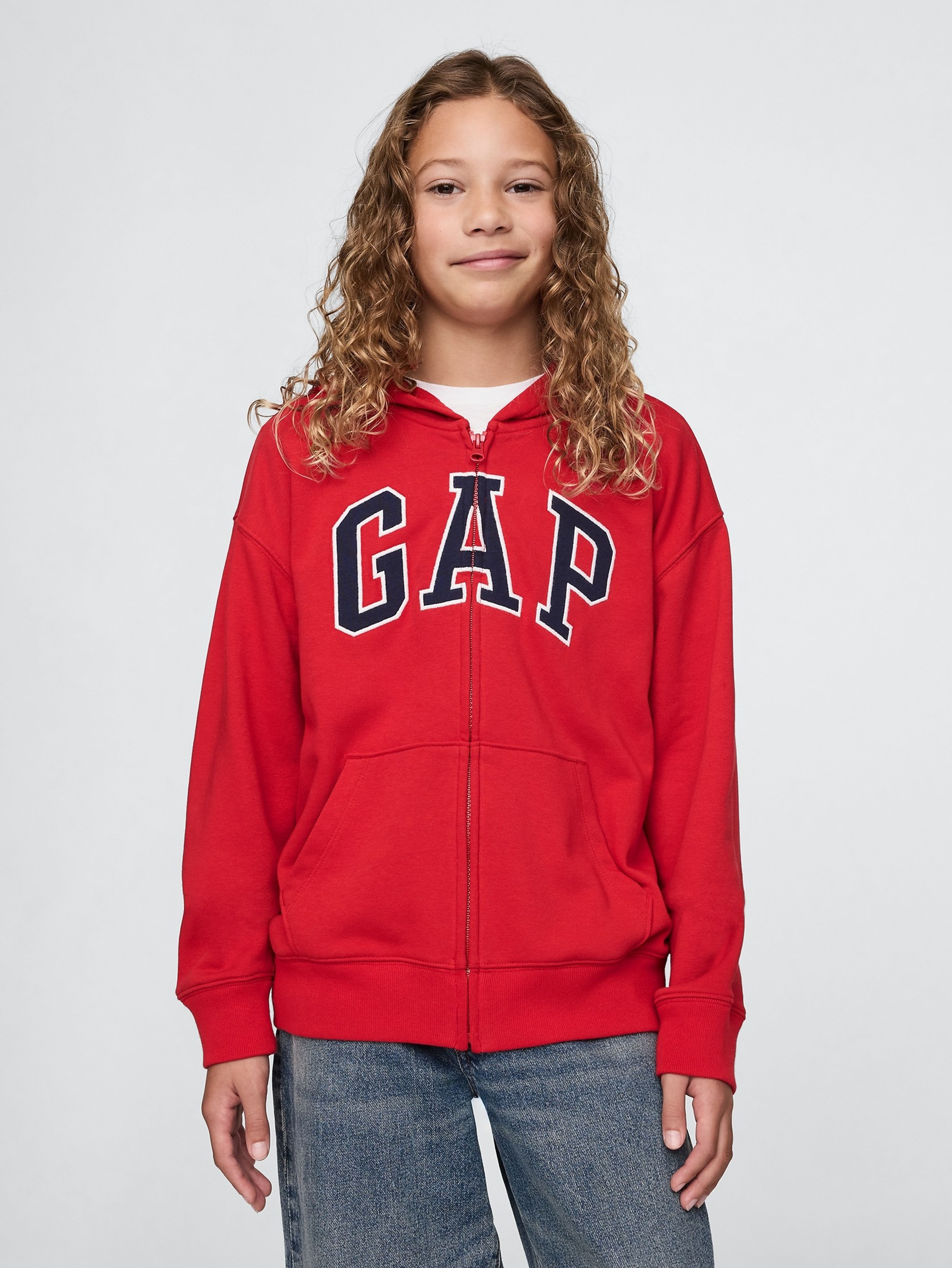 Jungen-Sweatshirt mit Logo