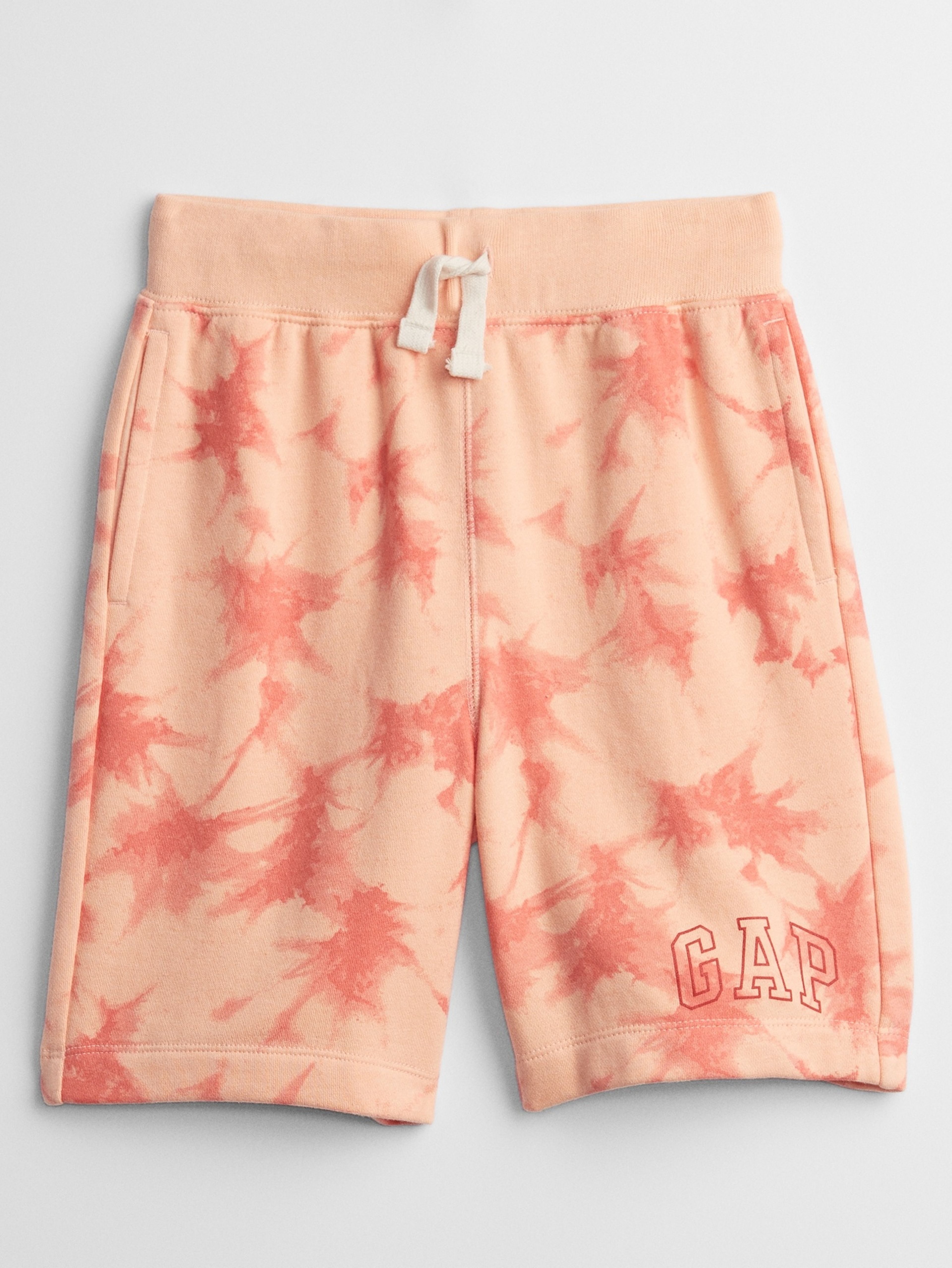 Batik-Shorts für Kinder Logo