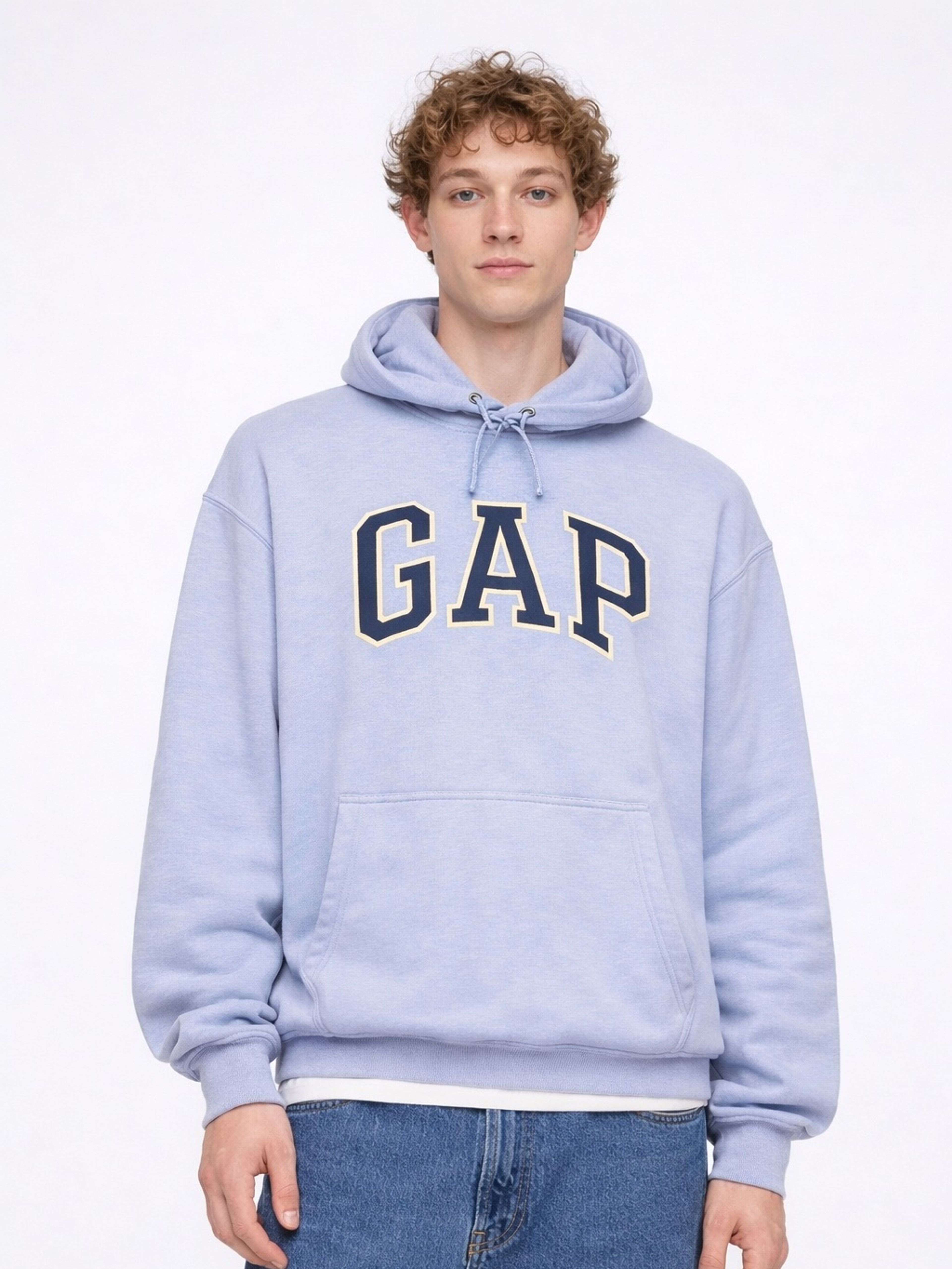 Sudadera oversized con logo unisex - 001