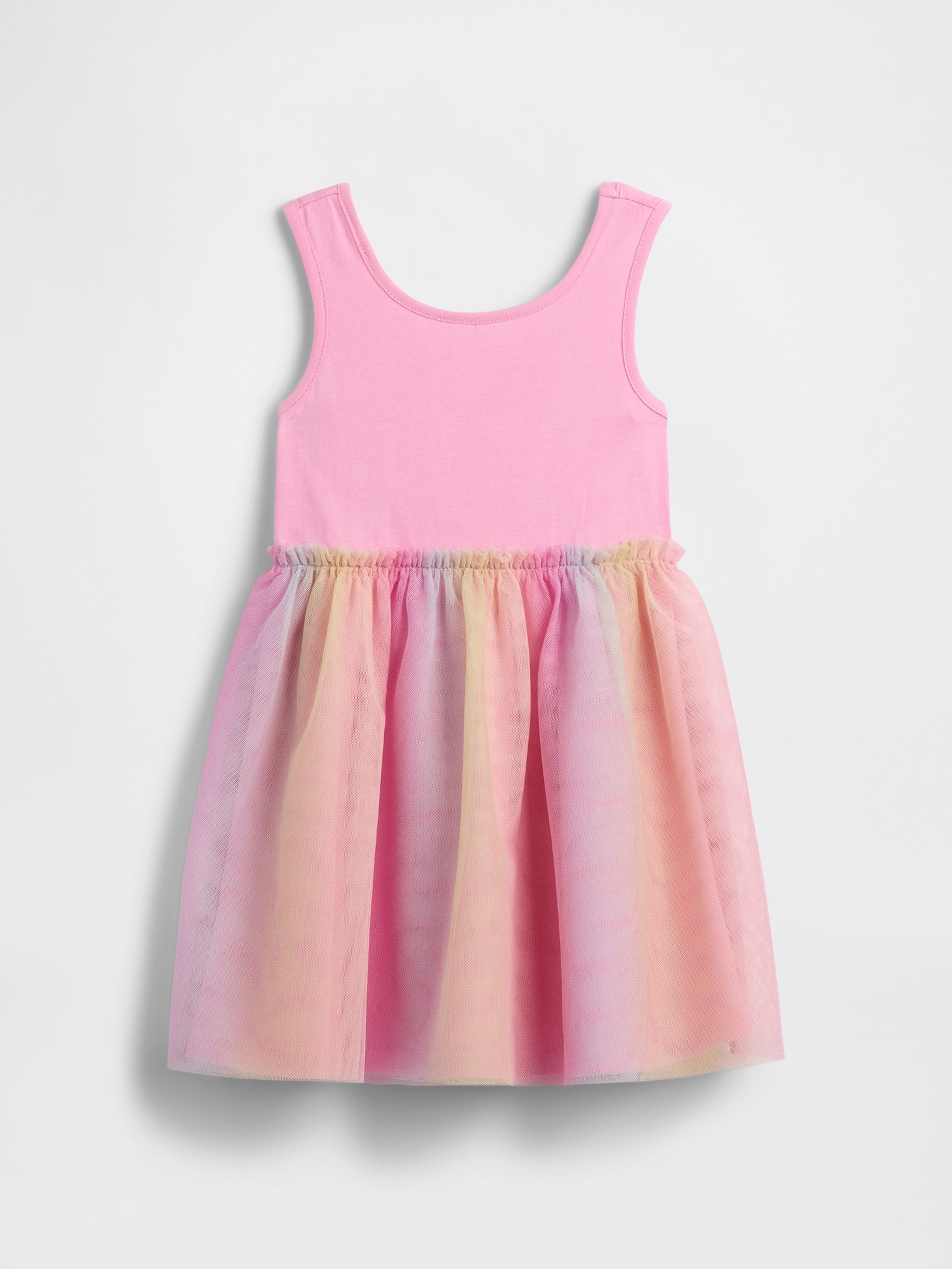 Vestido bebé con falda de tul